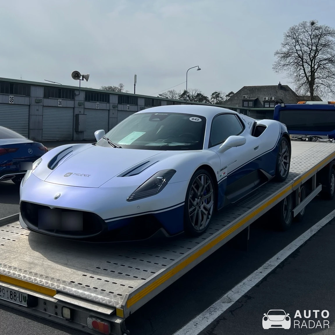 Maserati MC20 Icona spotted in Nürburg