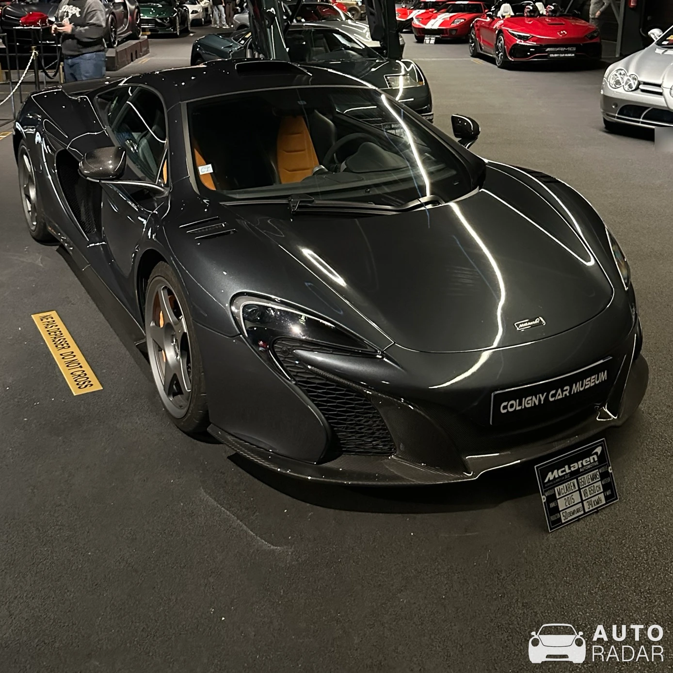 McLaren 650S Le Mans spotted in Coligny