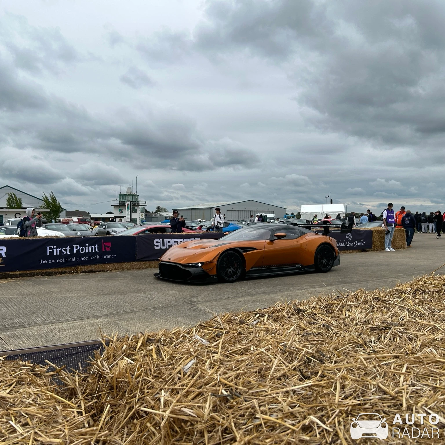 Aston Martin Vulcan spotted in Sywell