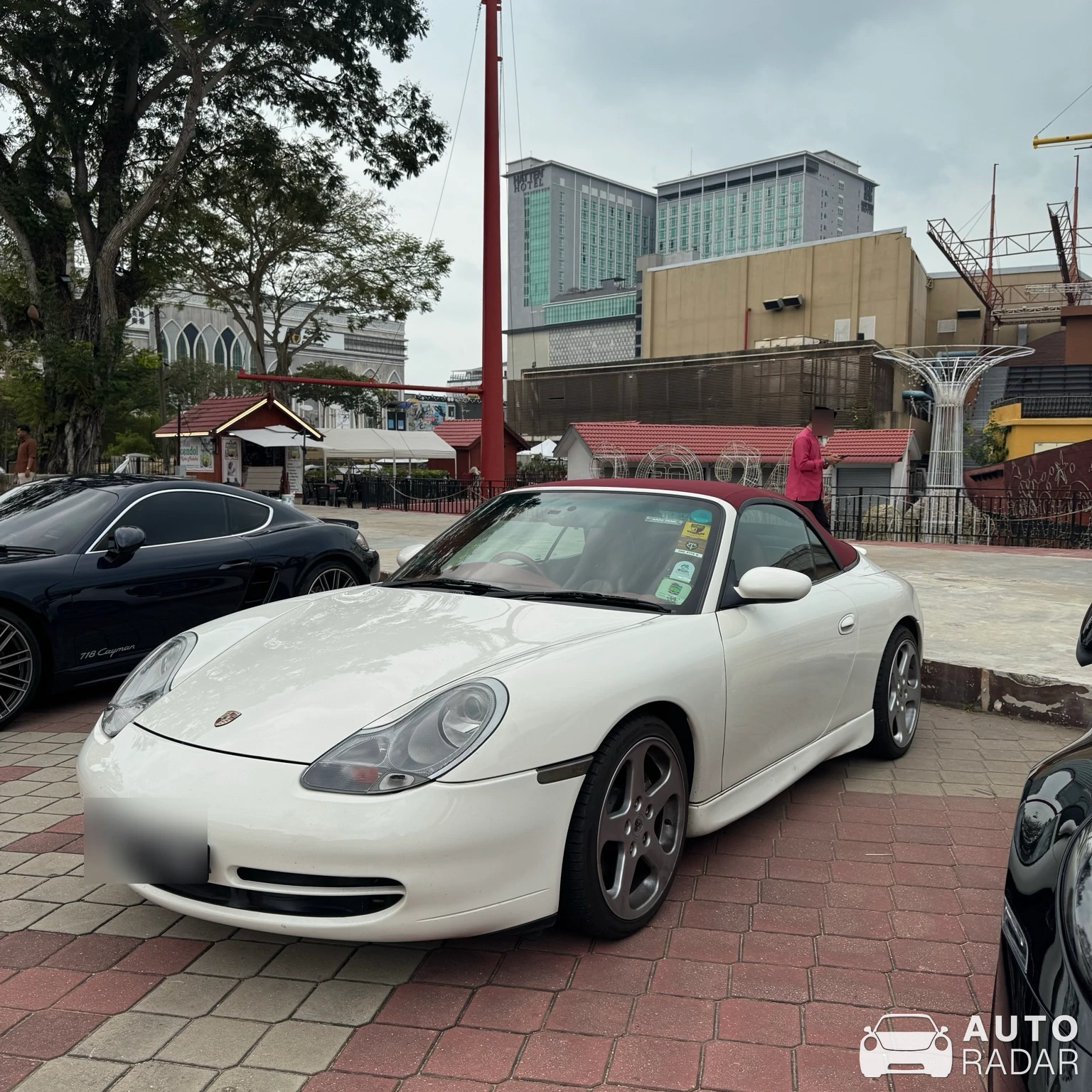 Porsche 996 Carrera Cabriolet spotted in Malacca, Malaysia