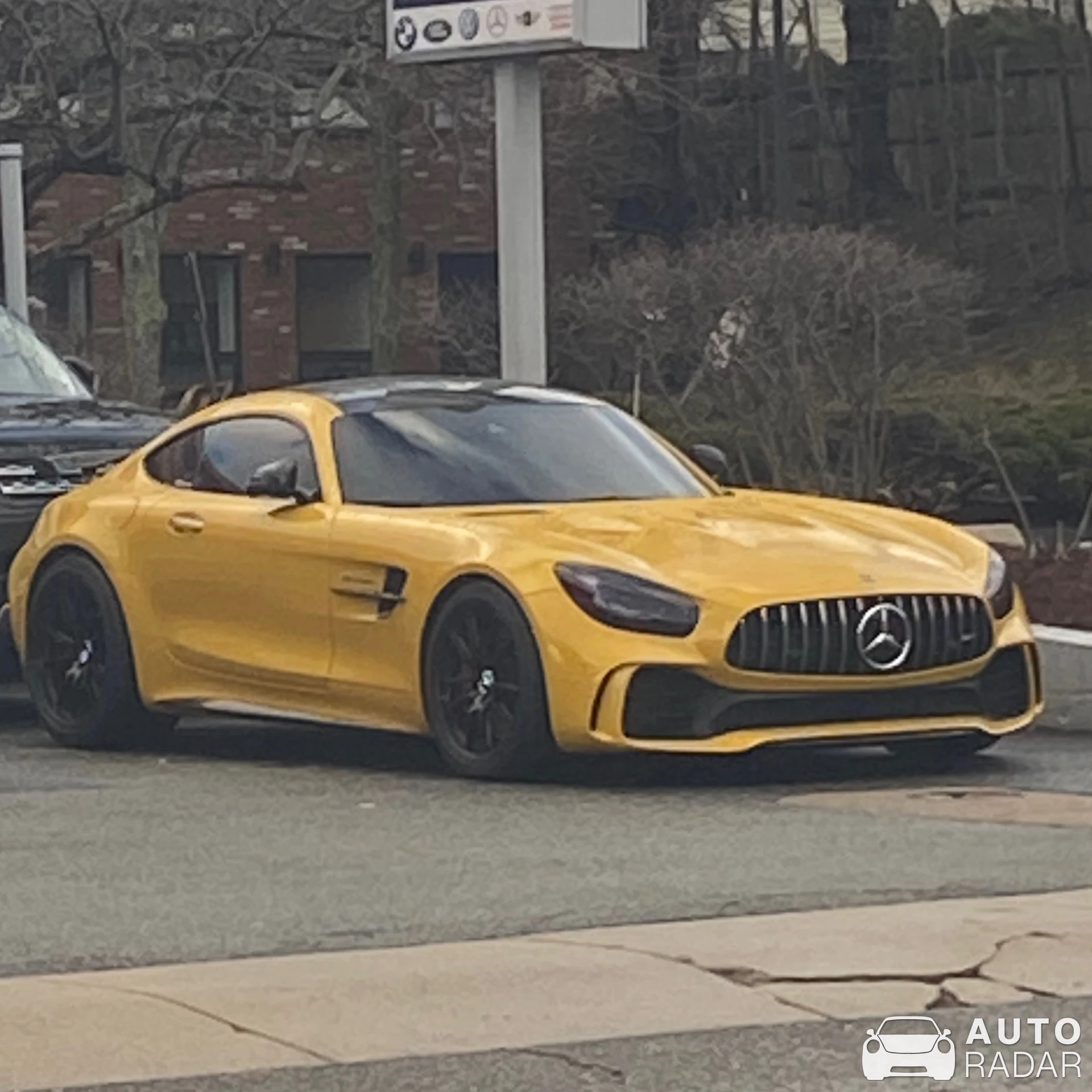 Mercedes-AMG GT C190 spotted in Norwood, United States