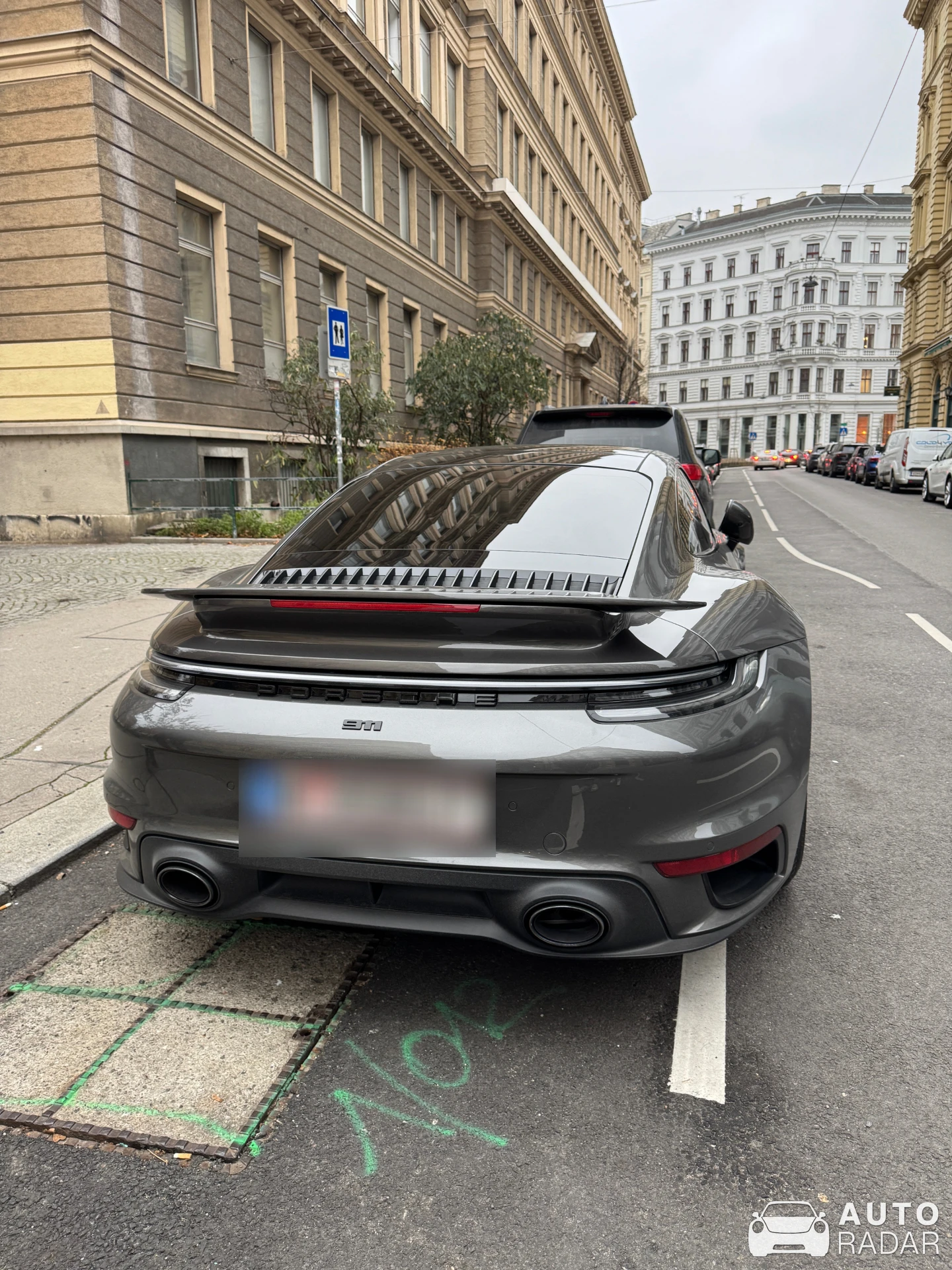 Porsche 992 Turbo S MkI spotted in Wien, Austria