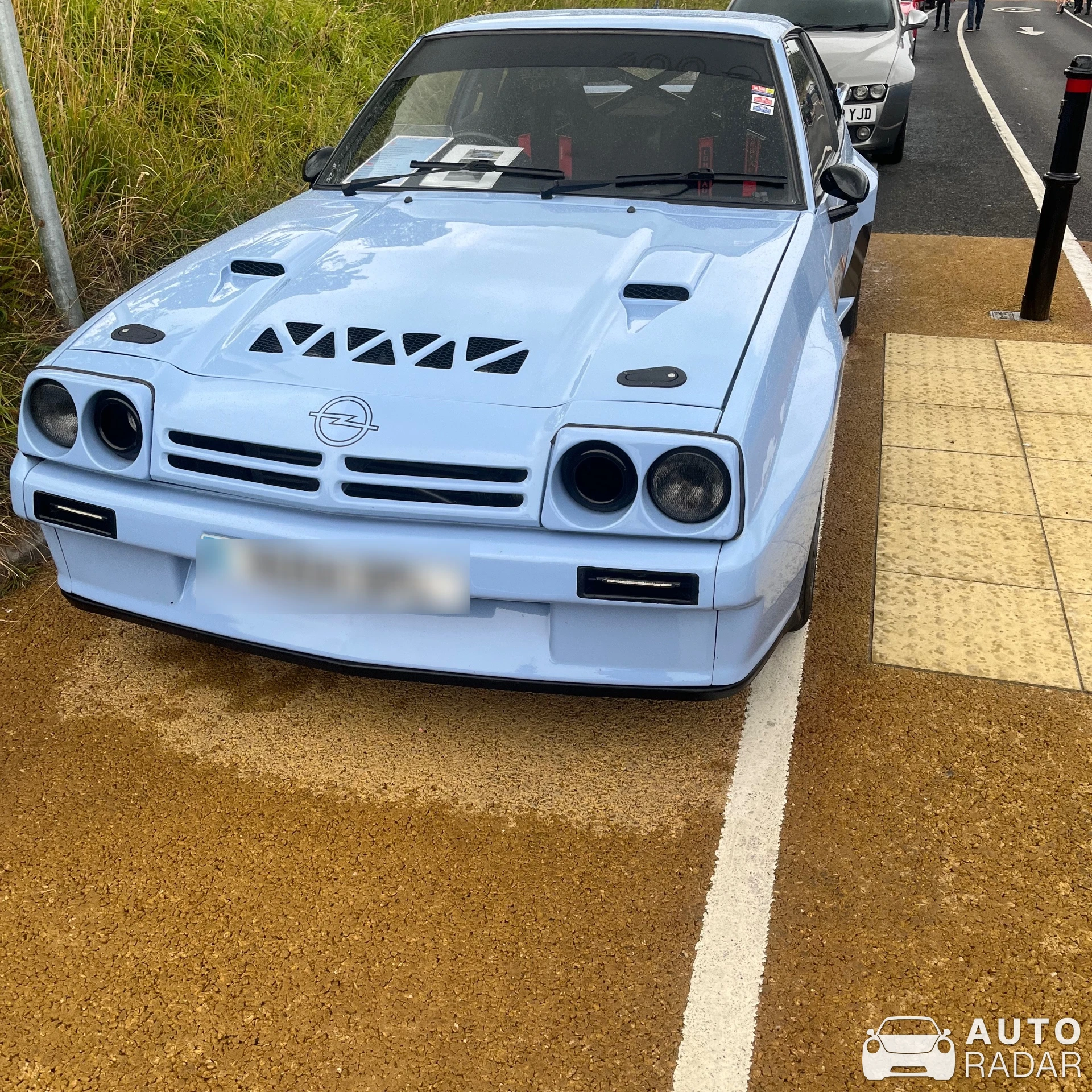 Opel Manta spotted in Rhos on Sea, United Kingdom