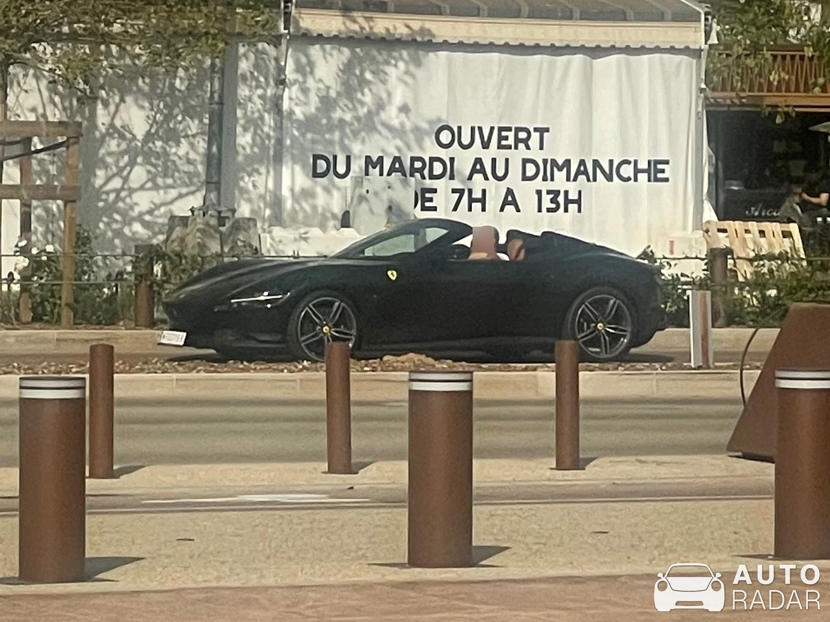 Ferrari Roma Spider spotted in Cannes, France