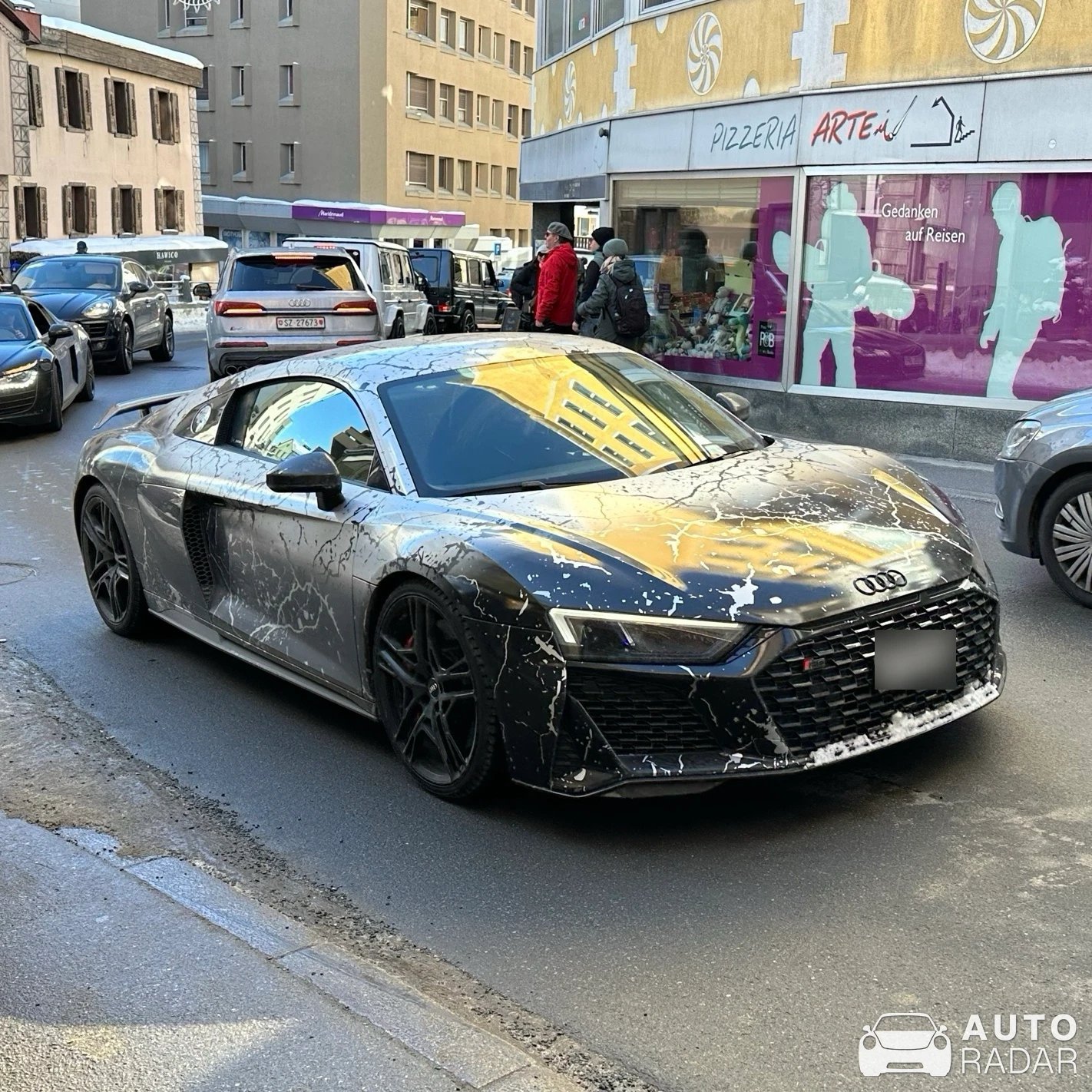 Audi R8 V10 Performance 2019 spotted in San Maurizio, Schweiz