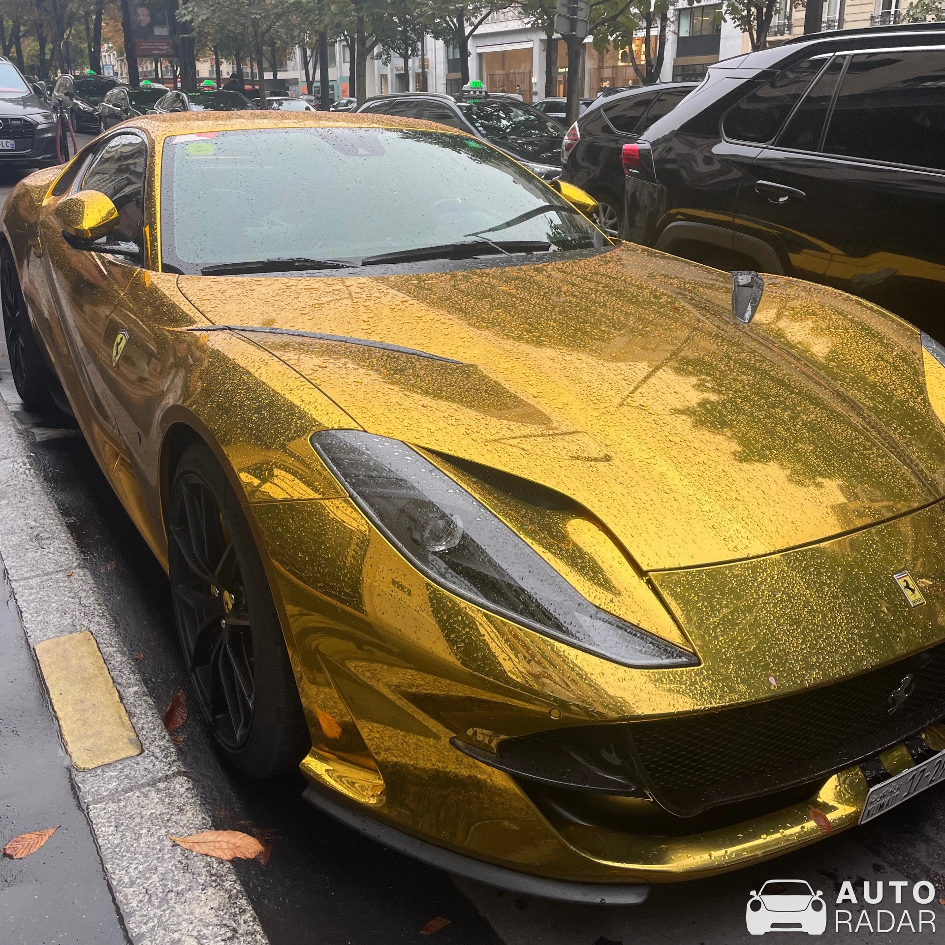 Ferrari 812 GTS spotted in Paris, France