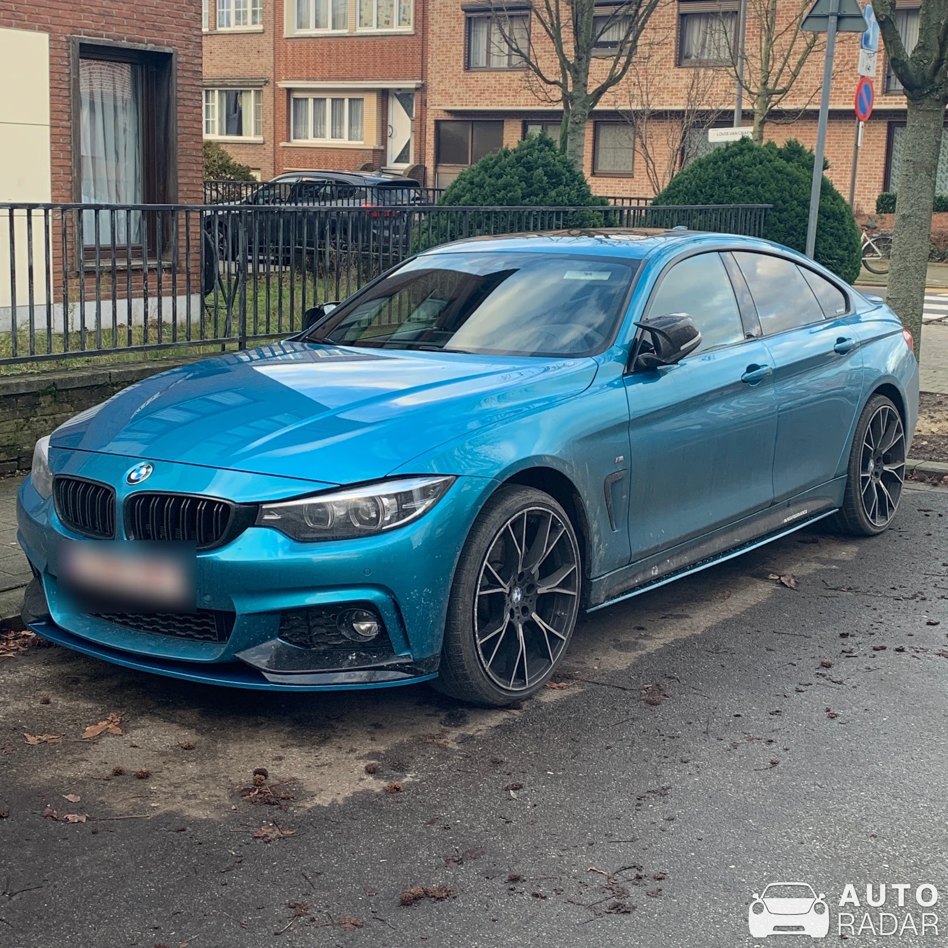 BMW 4 Series F36 Gran Coupé spotted in Antwerpen, België