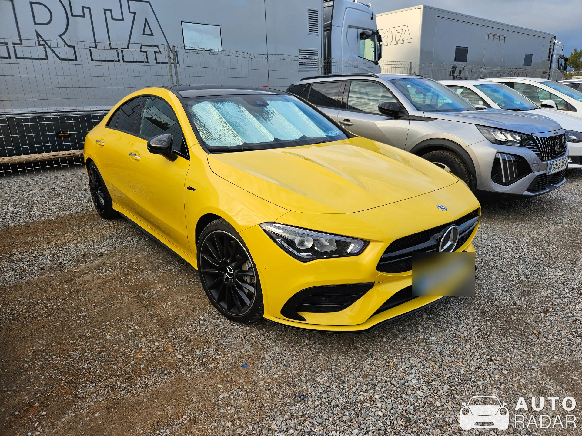 Mercedes-AMG CLA 45 C117 spotted in Barcelona, España