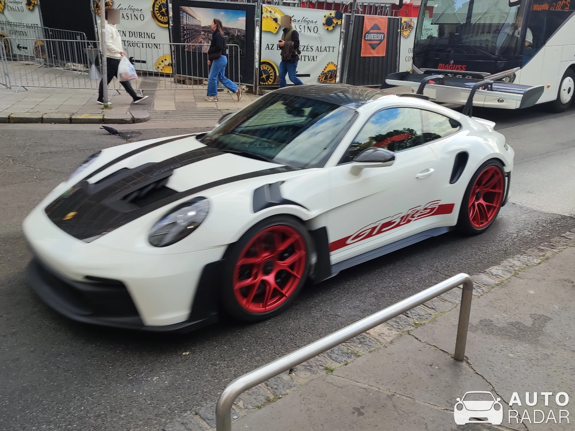 Porsche 992 GT3 RS MkI spotted in Budapest, Hungary