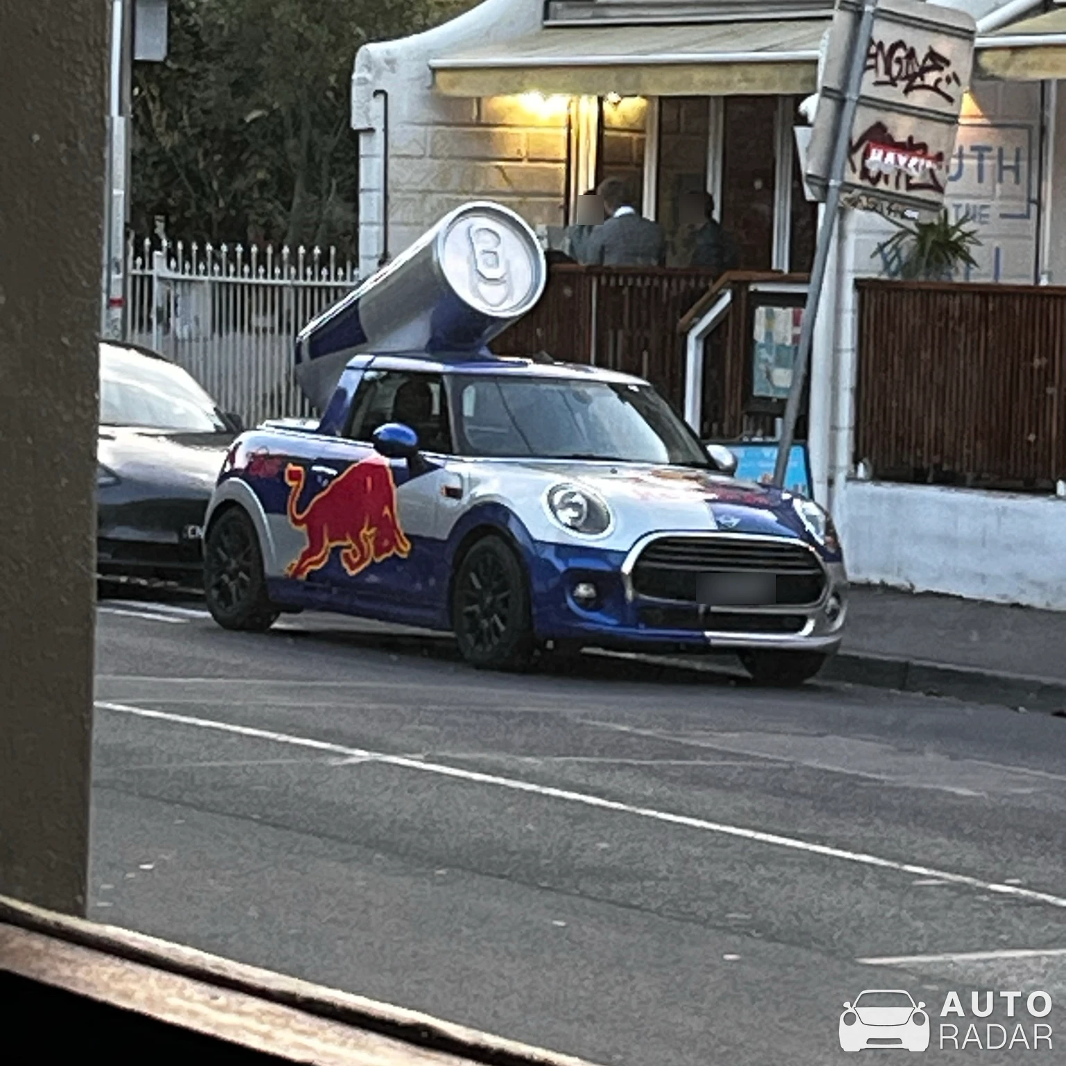 Mini Cooper Red Bull Cabriolet spotted in Cremorne