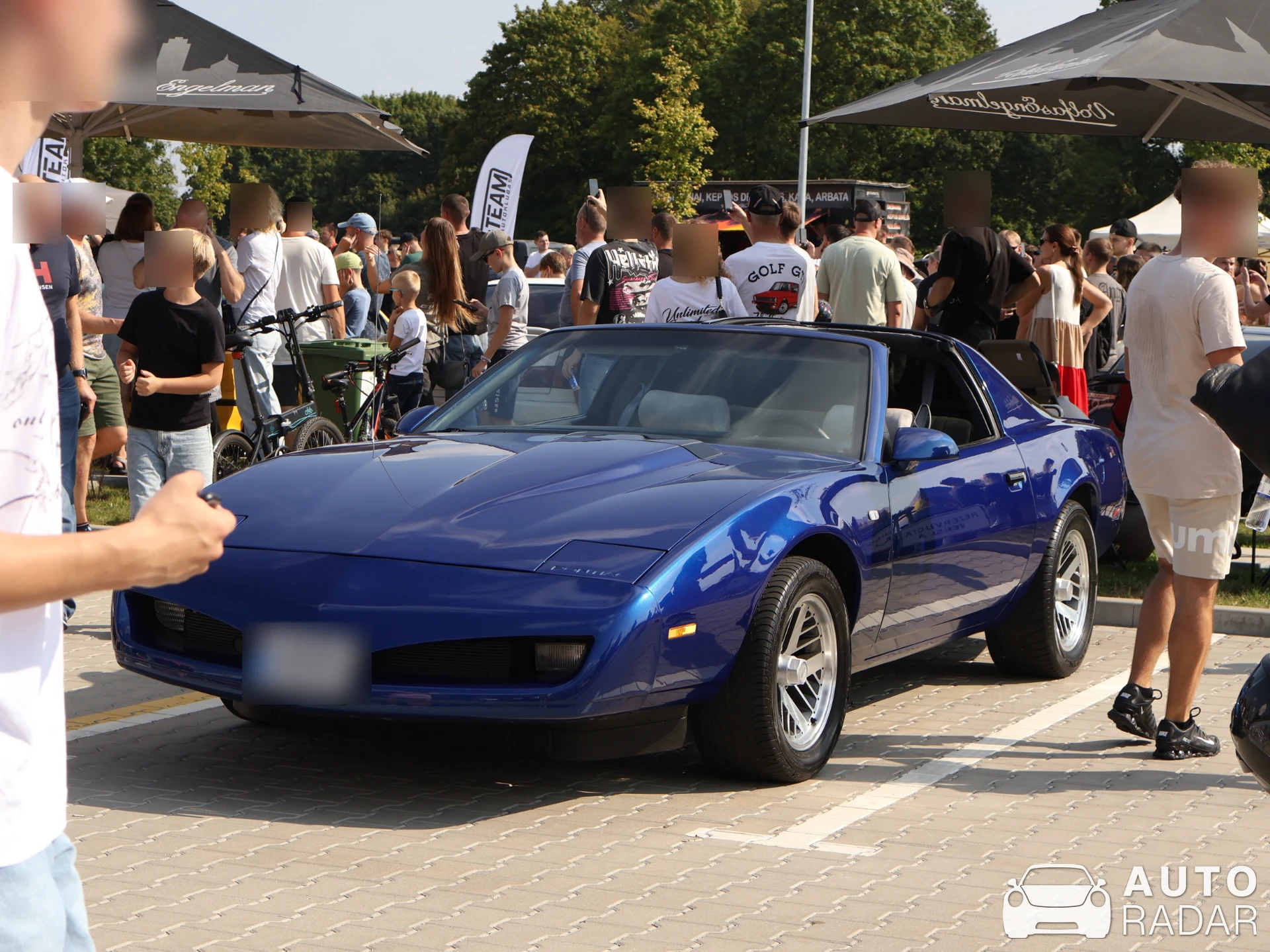 Pontiac Firebird TransAm Convertible spotted in Kaunas, Lithuania