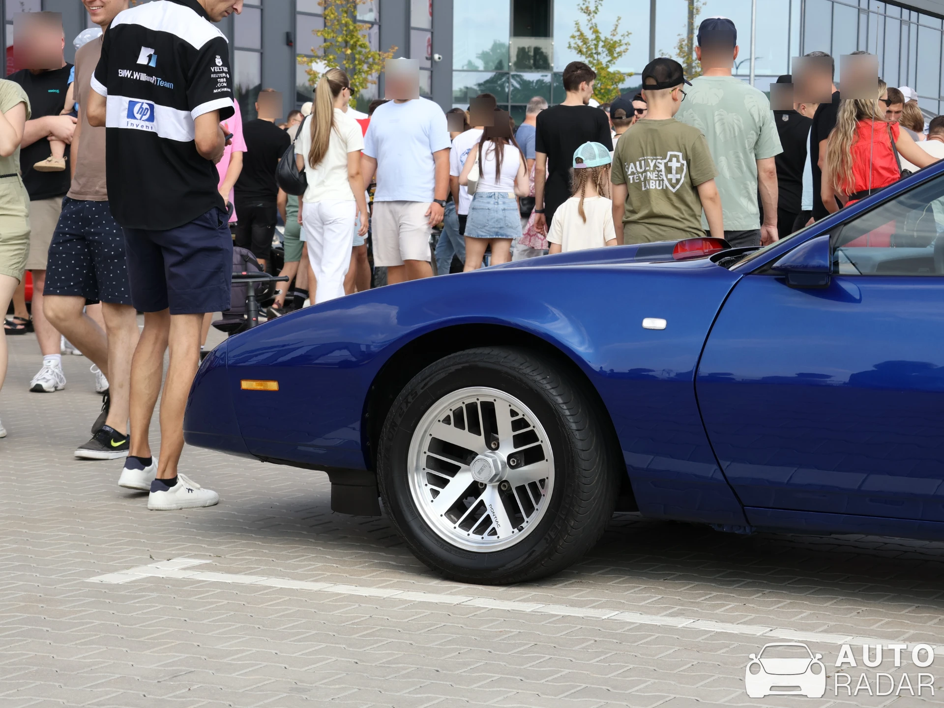 Pontiac Firebird TransAm Convertible spotted in Kaunas