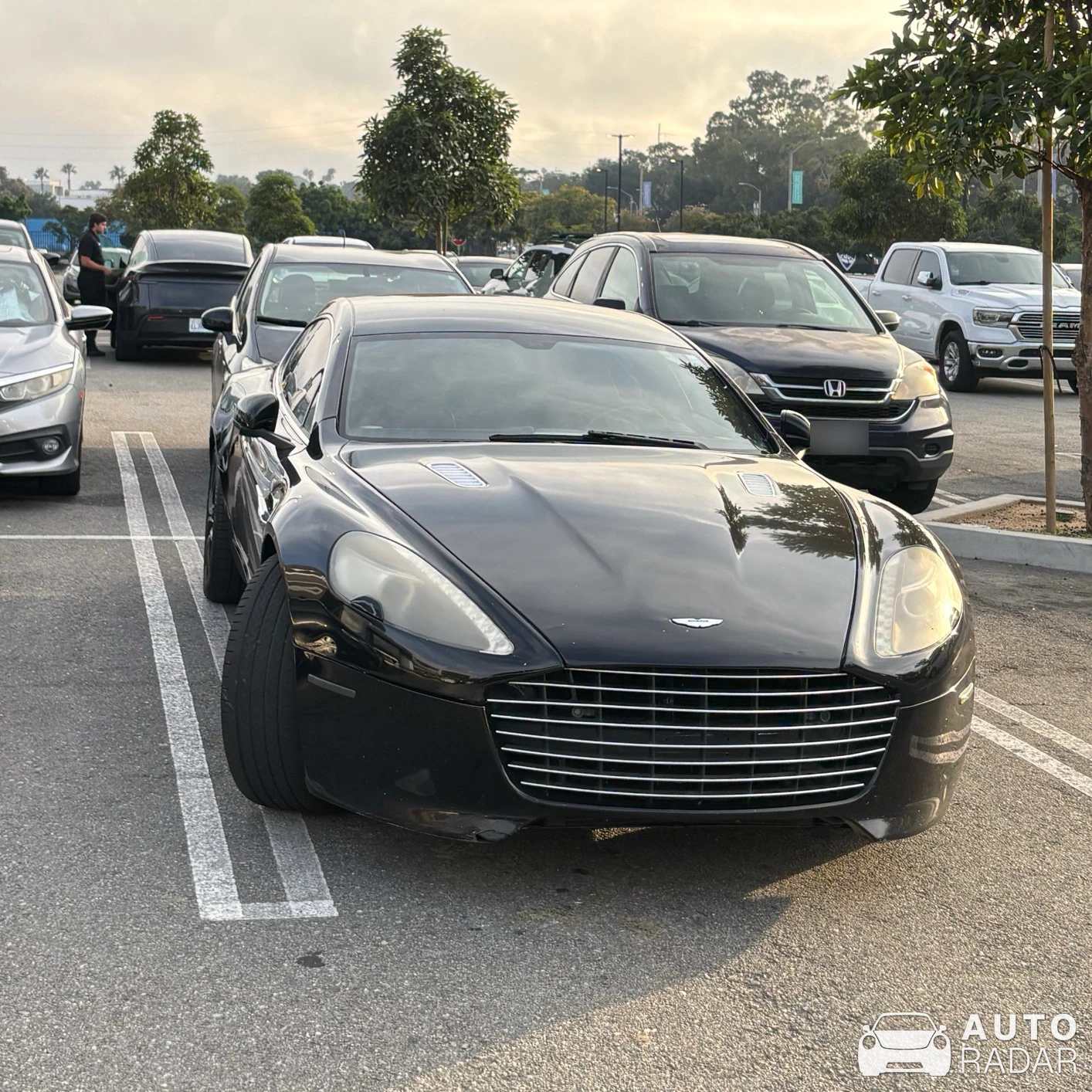 Aston Martin Rapide spotted in El Segundo, United States