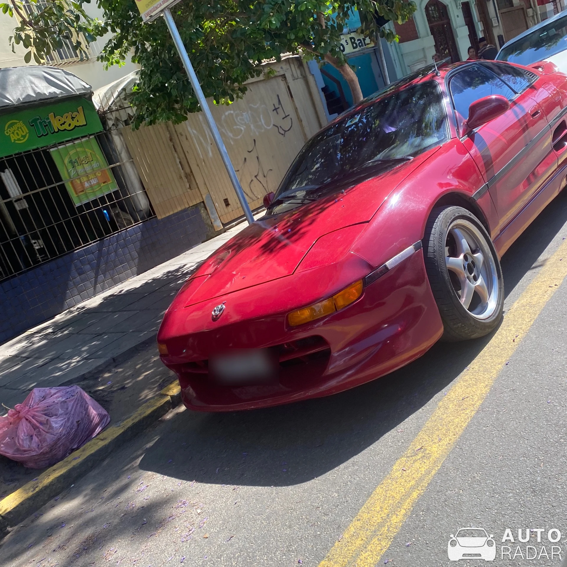 Toyota MR2 spotted in Menino Deus, Brasil