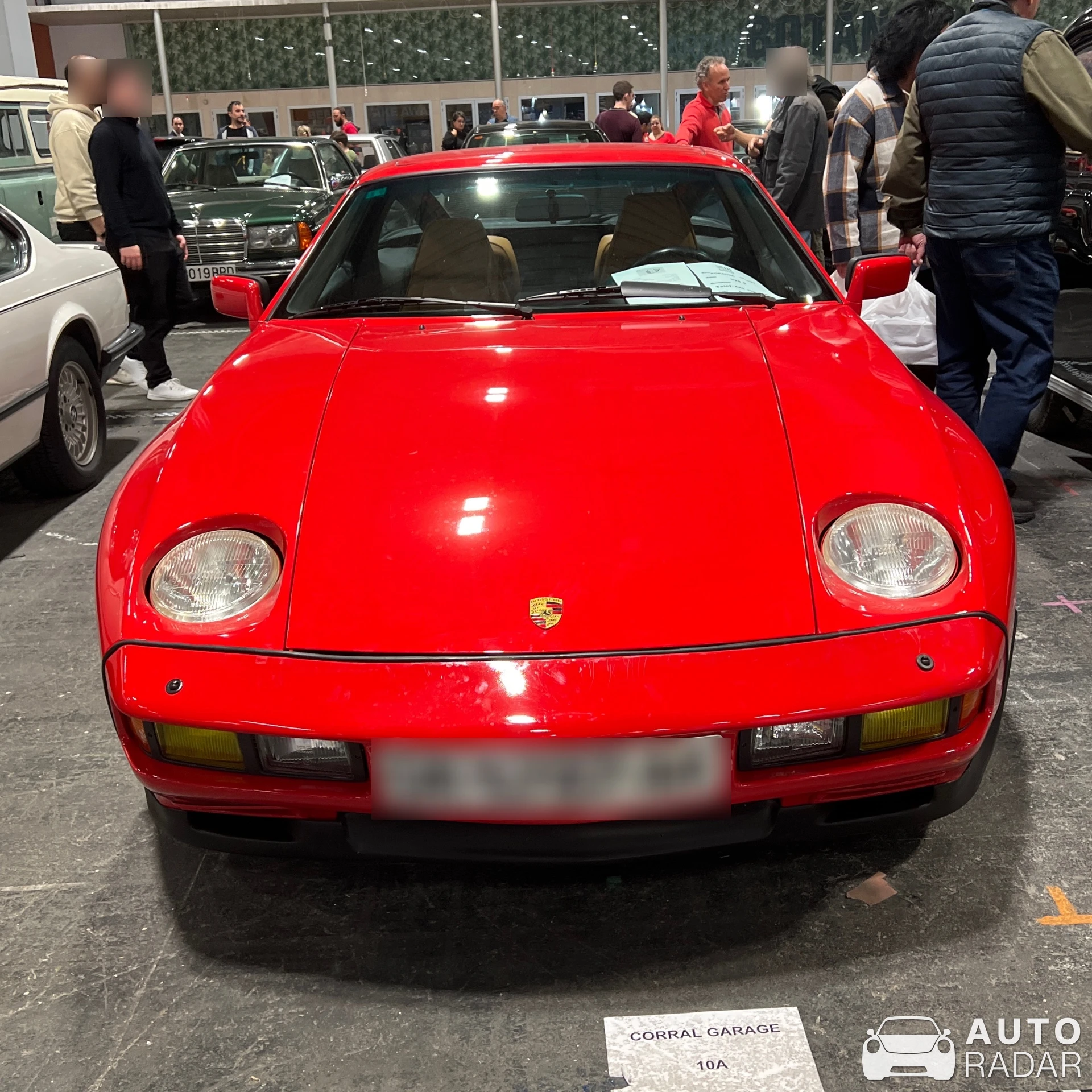Porsche 928 S4 spotted in Madrid, Spanien