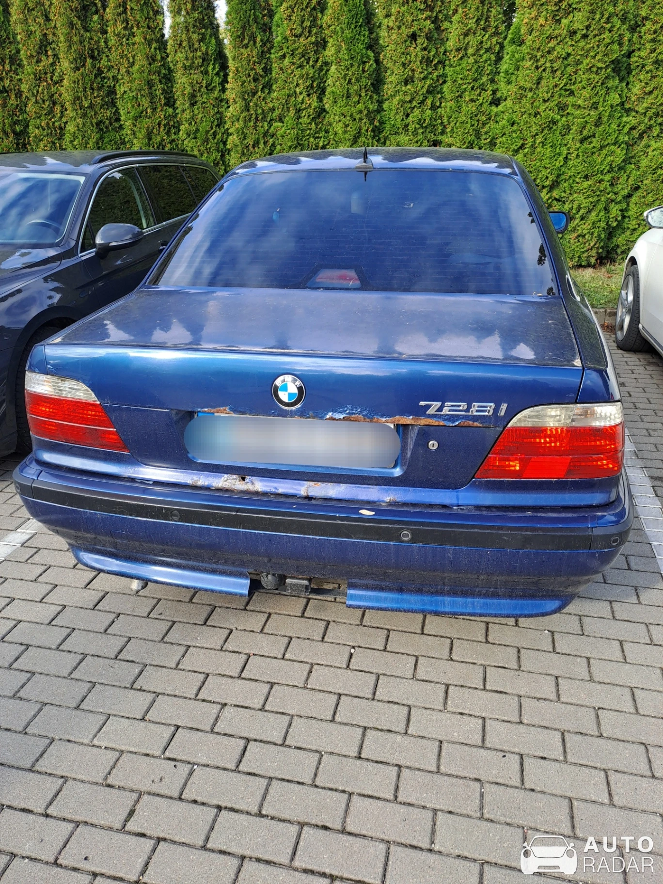 BMW 7 Series E38 spotted in Utena, Lithuania
