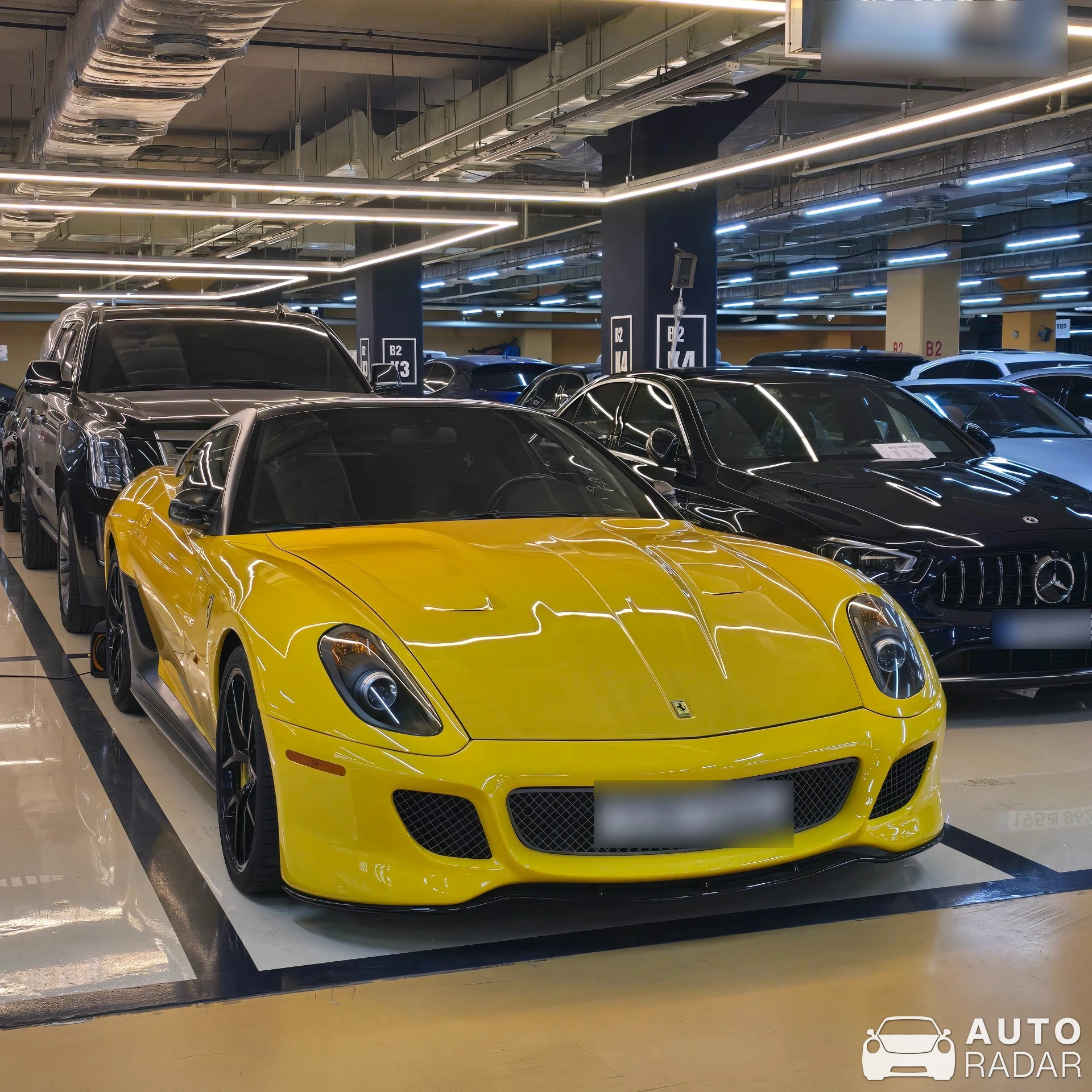 Ferrari 599 GTB Fiorano spotted in Seocho District, South Korea