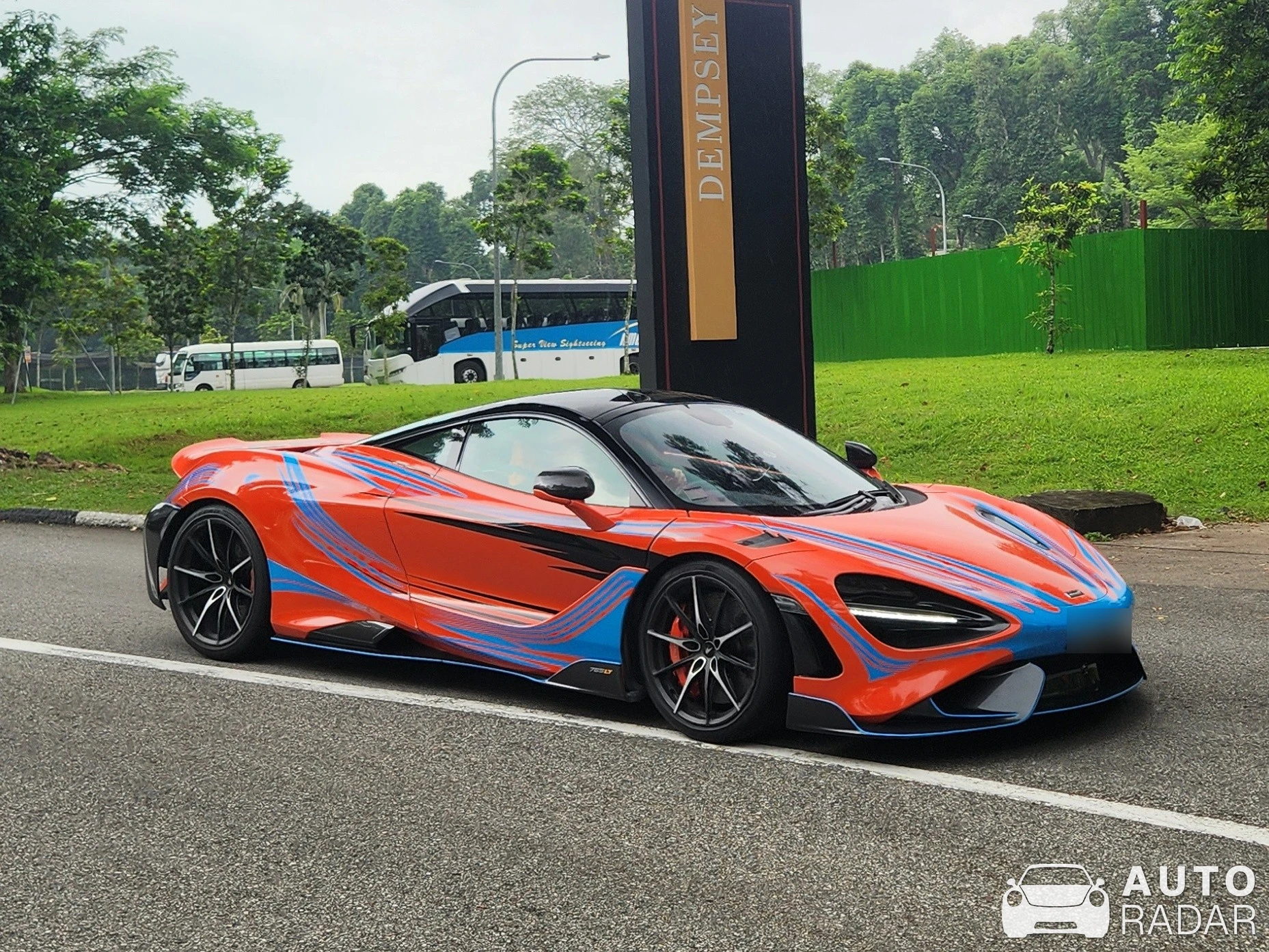 McLaren 765LT spotted in Singapore, Singapore