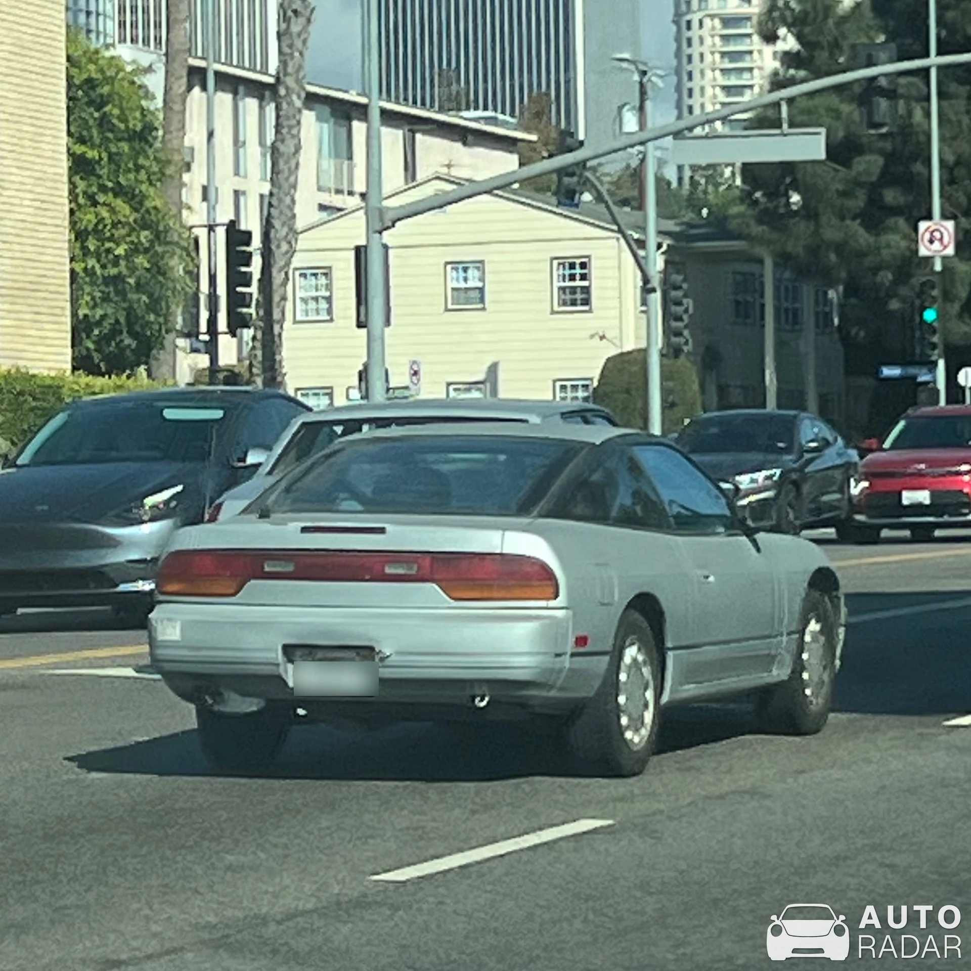 Nissan 240SX spotted in Los Angeles, United States