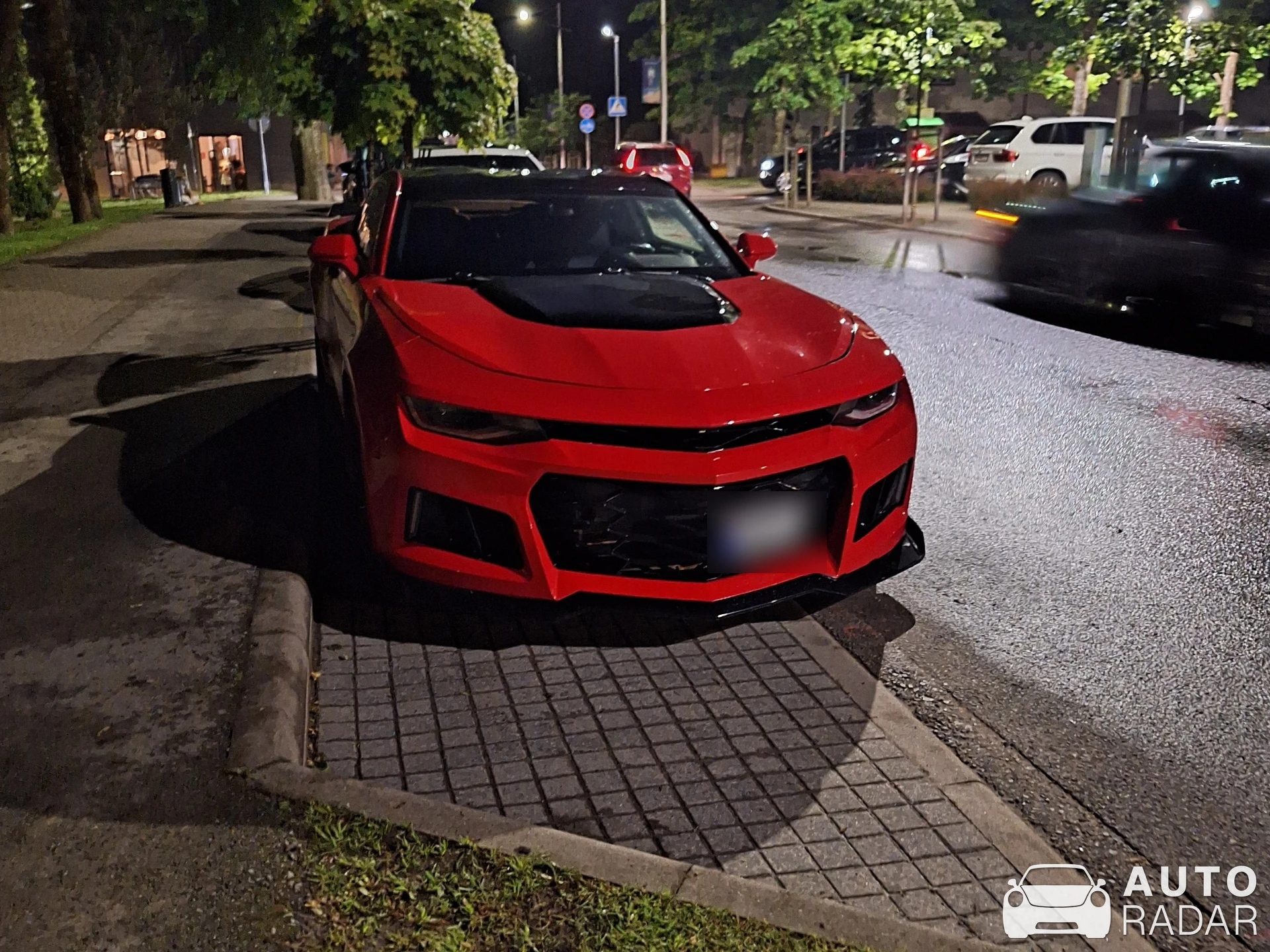 Chevrolet Camaro ZL1 spotted in Gargždai
