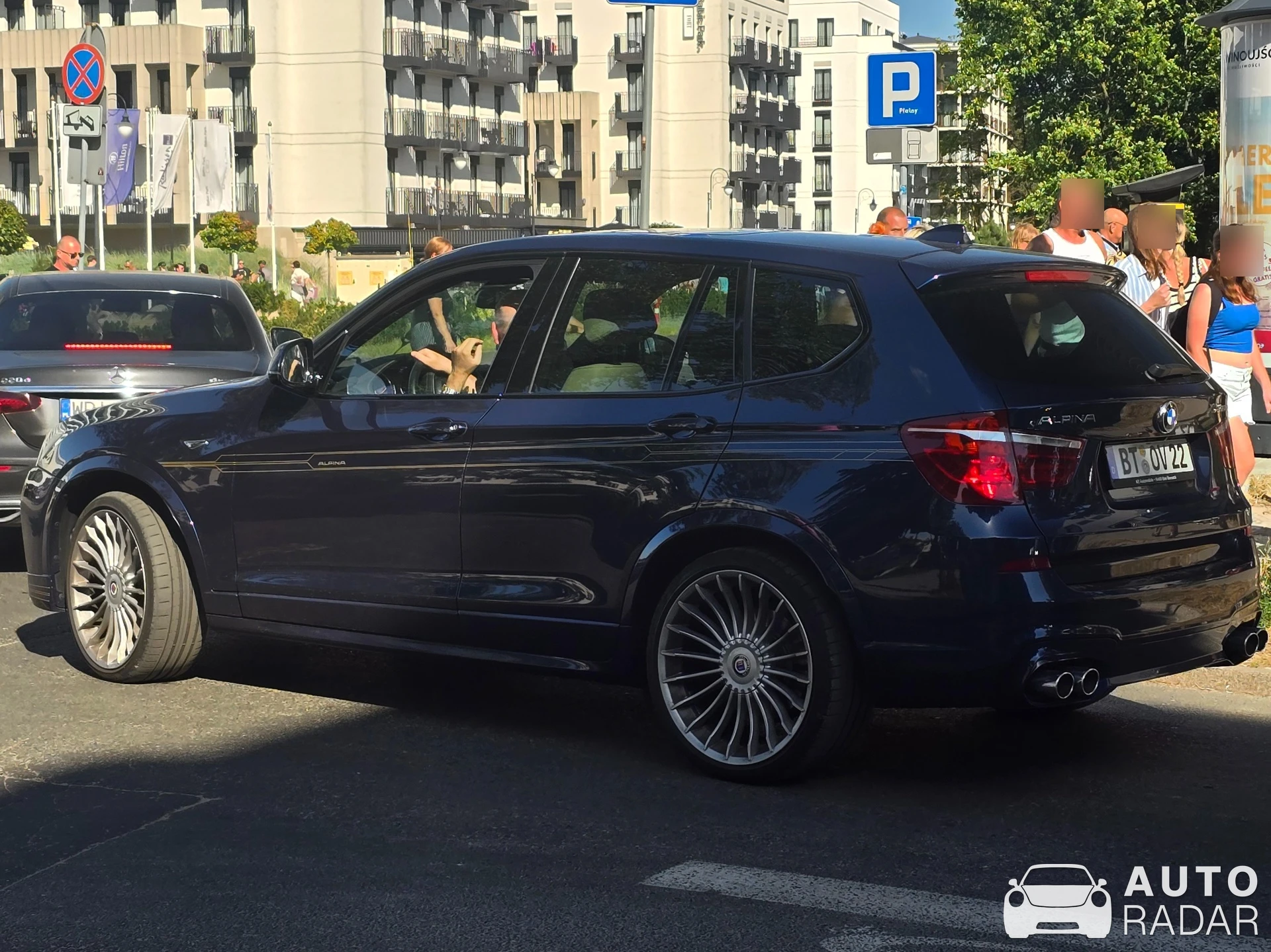 Alpina XD3 BiTurbo spotted in Świnoujście