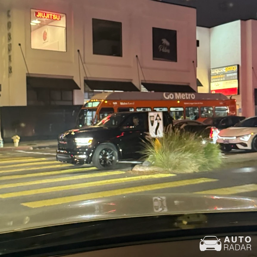 Dodge RAM 1500 Black Widow spotted in Los Angeles
