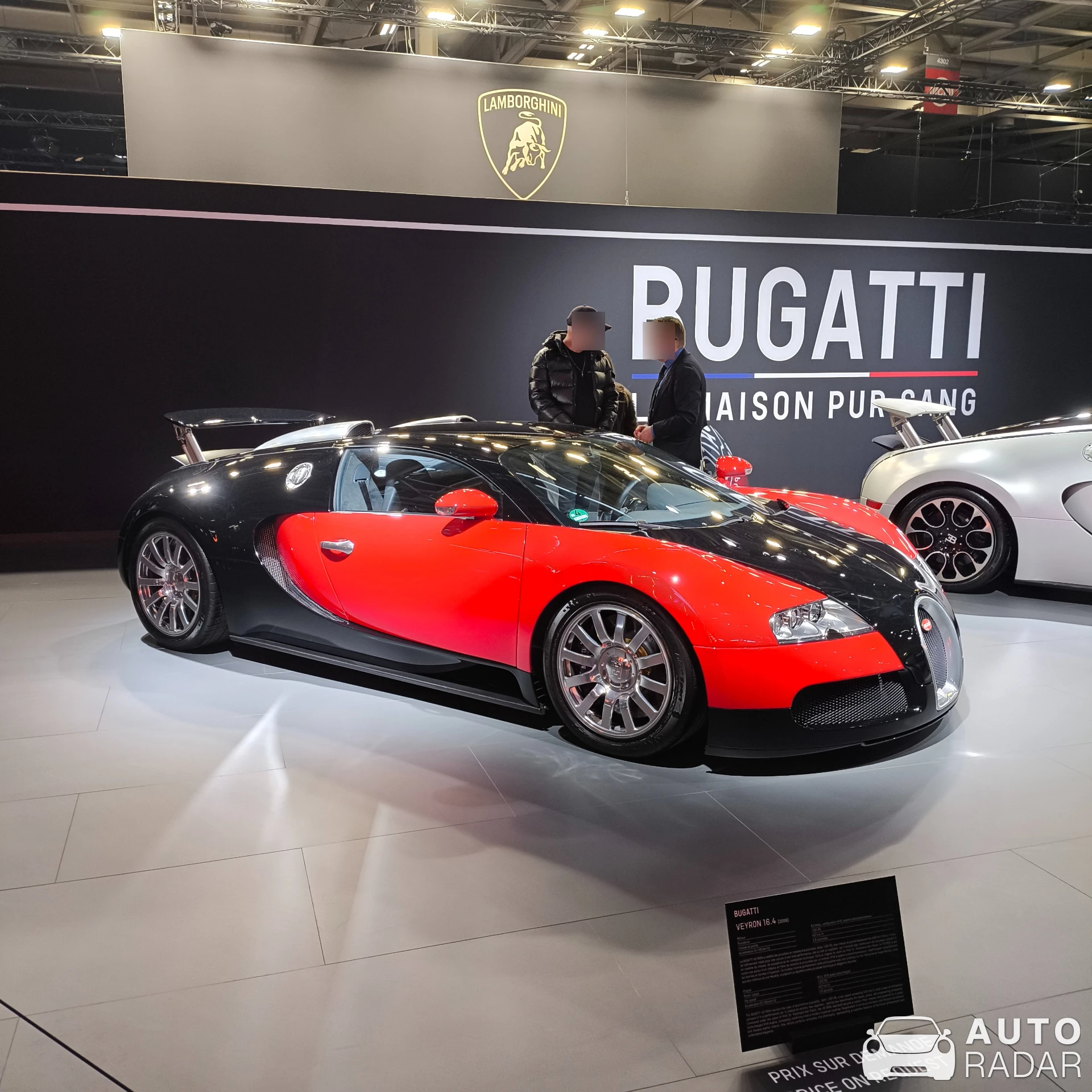 Bugatti Veyron 16.4 spotted in Paris, France