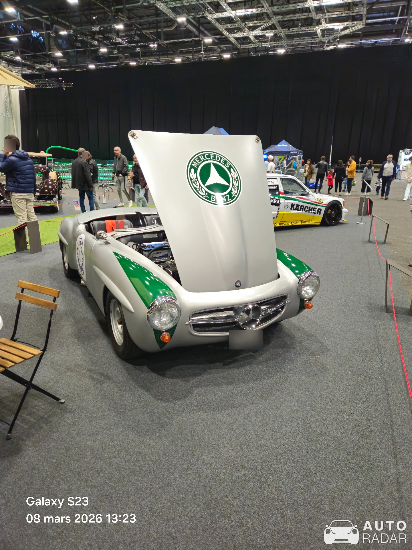 Mercedes-Benz 190 SLR spotted in Le Grand-Saconnex