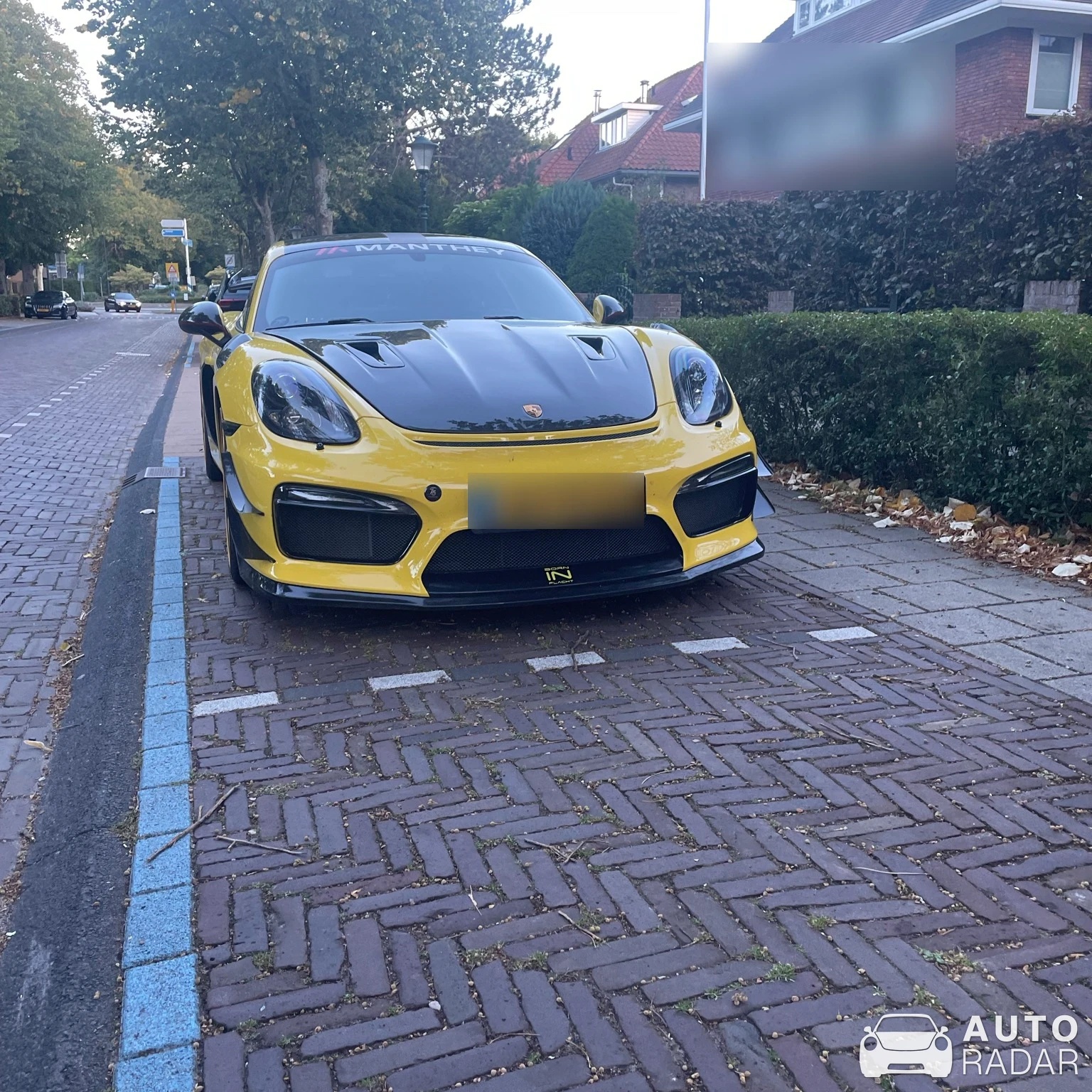 Porsche 718 Cayman GT4 RS MR spotted in Wassenaar