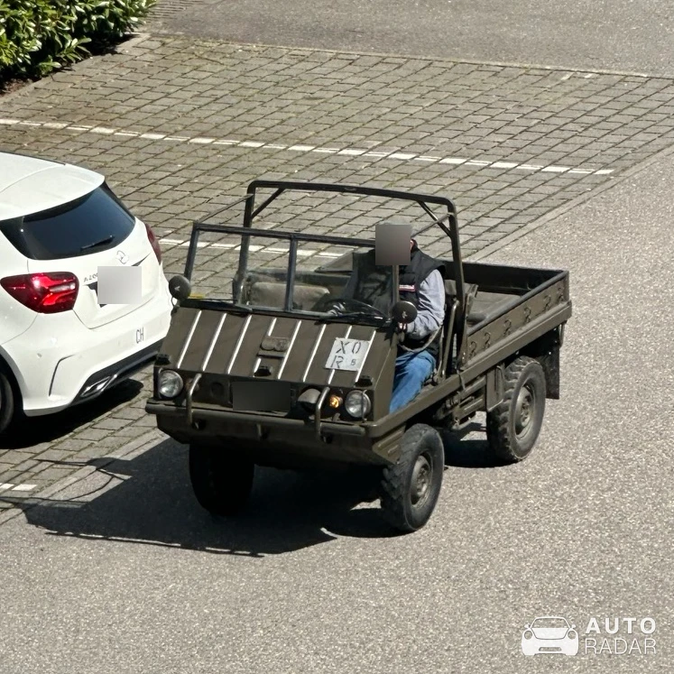 Steyr-Puch Haflinger spotted in Langenthal