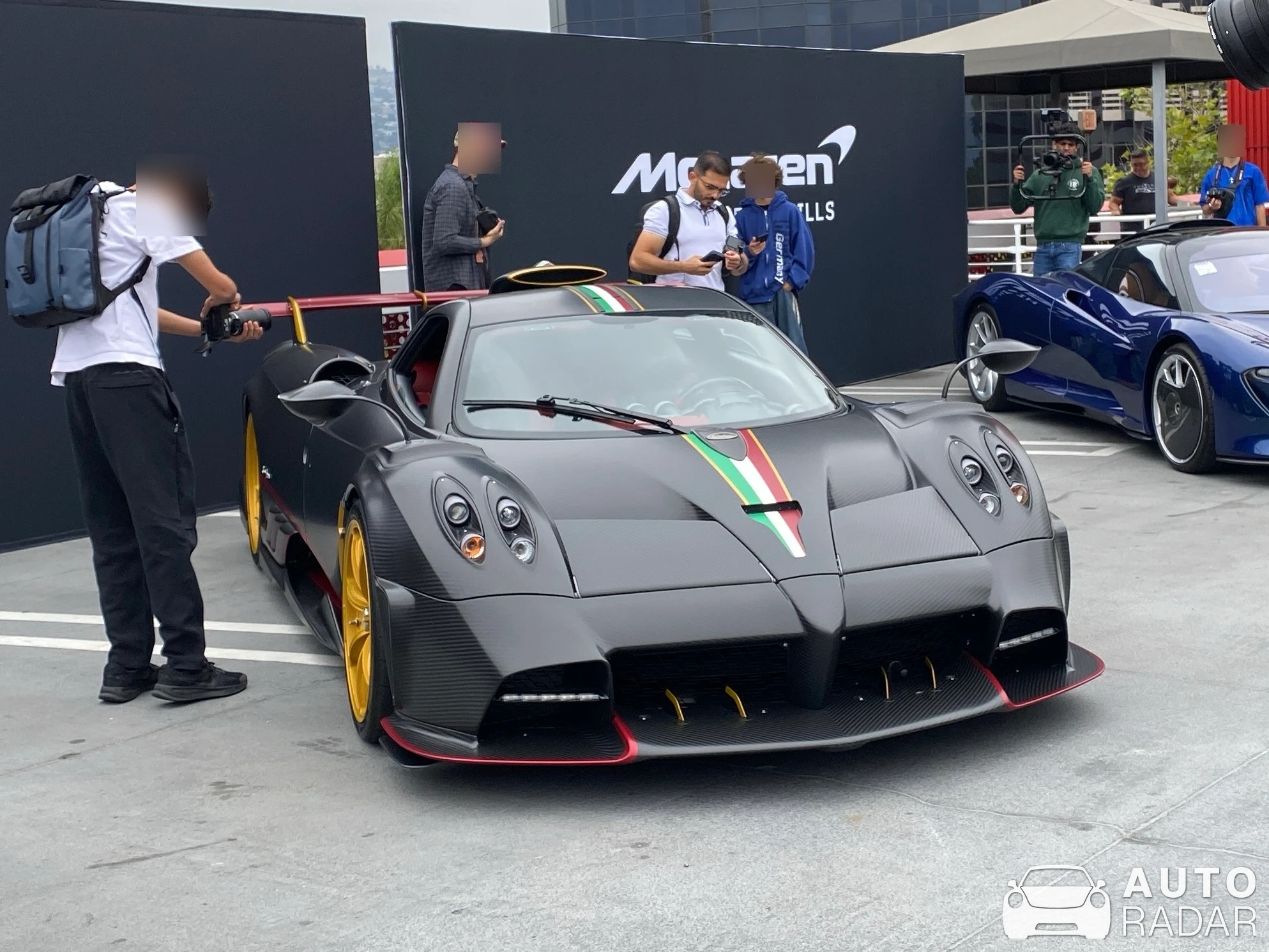 Pagani Huayra Imola spotted in Los Angeles