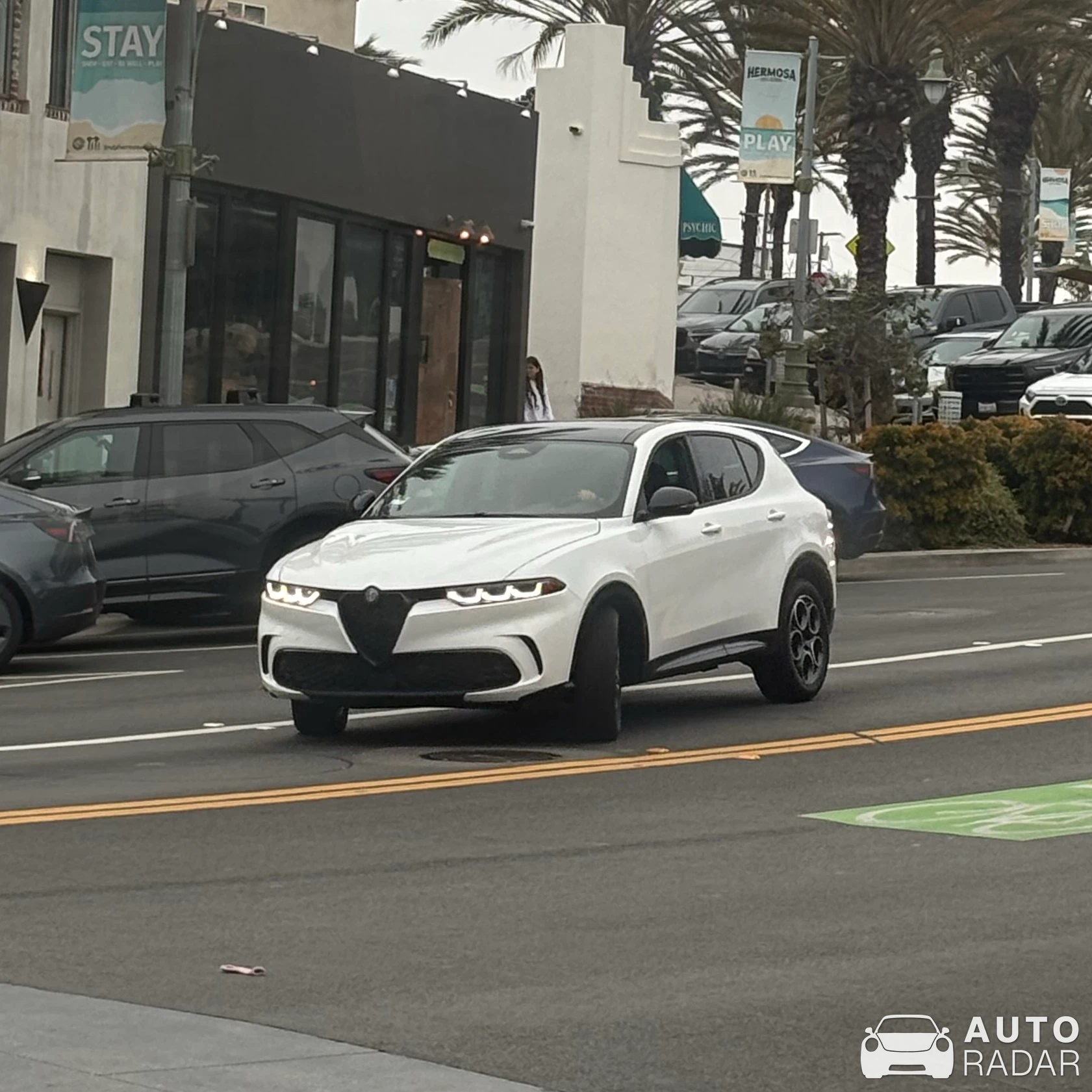 Alfa Romeo Tonale spotted in Hermosa Beach