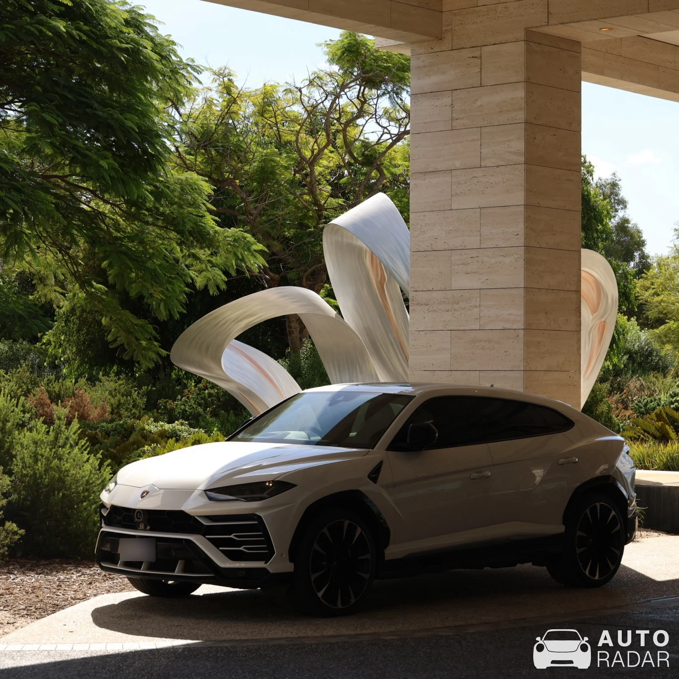 Lamborghini Urus spotted in Midland