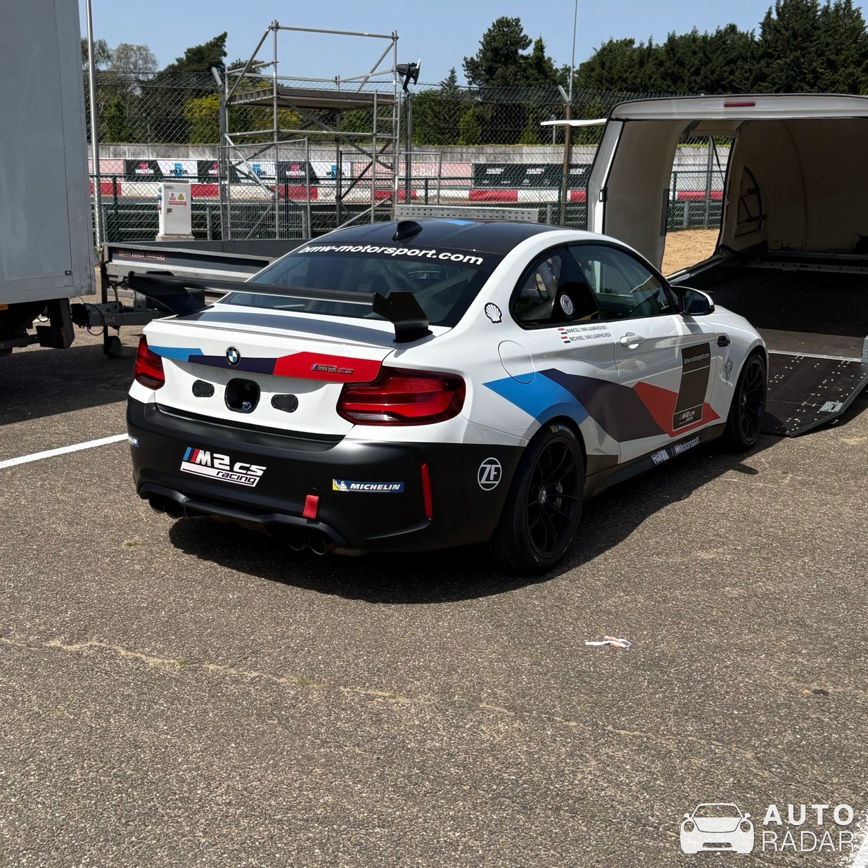 BMW M2 F87 CS Racing spotted in Heusden-Zolder