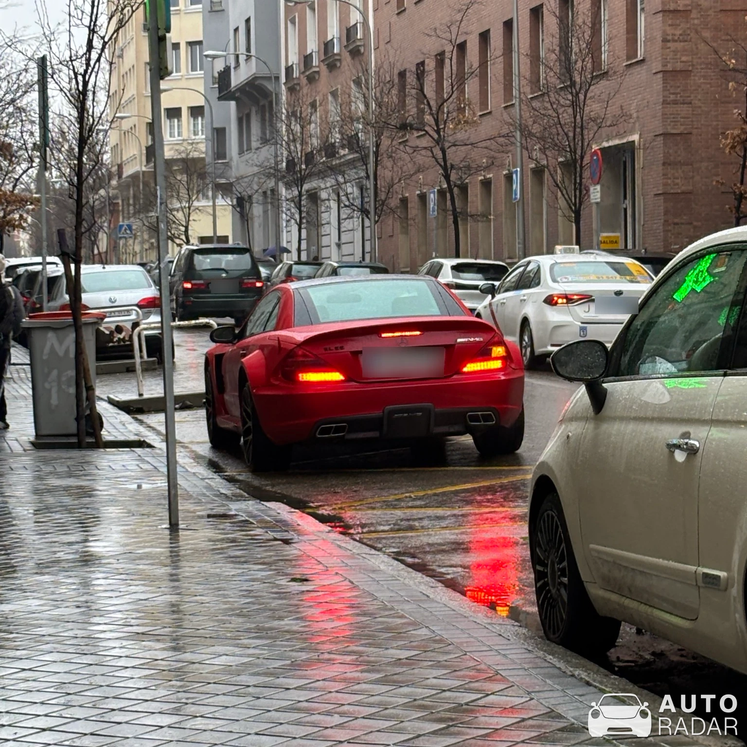 Mercedes-Benz SL 55 AMG R230 spotted in Madrid, España