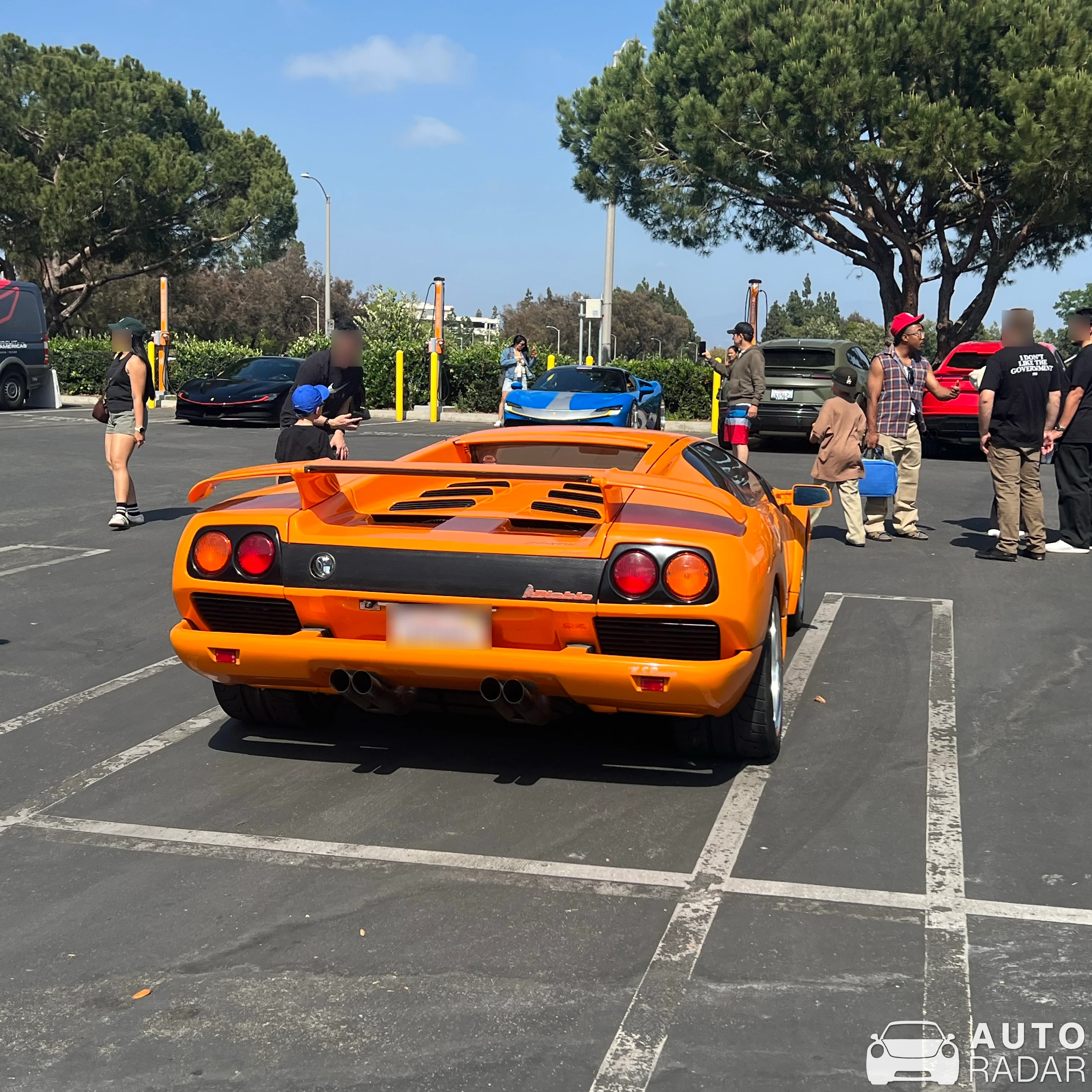 Lamborghini Diablo SV spotted in Costa Mesa