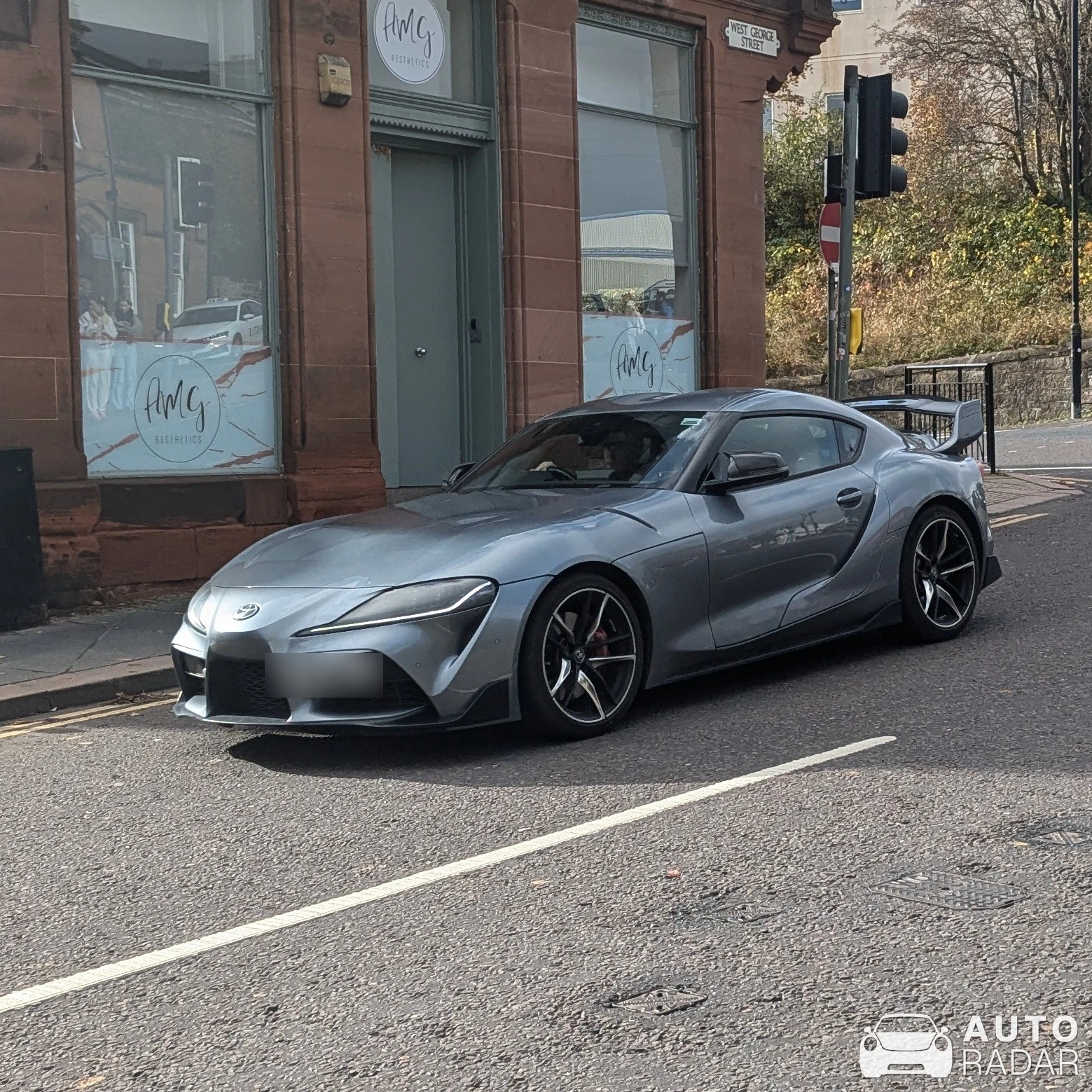 Toyota GR Supra A90 spotted in East Ayrshire Council, United Kingdom