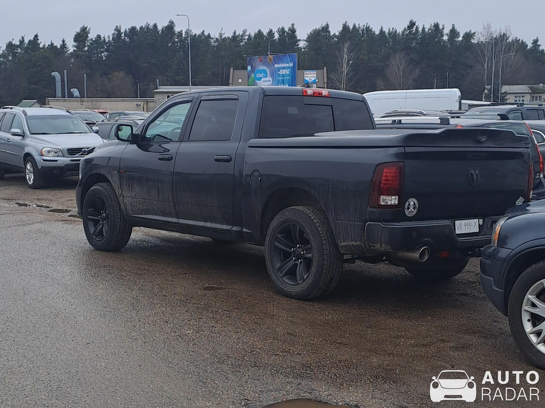 Dodge RAM 1500 spotted in Utena, Lithuania