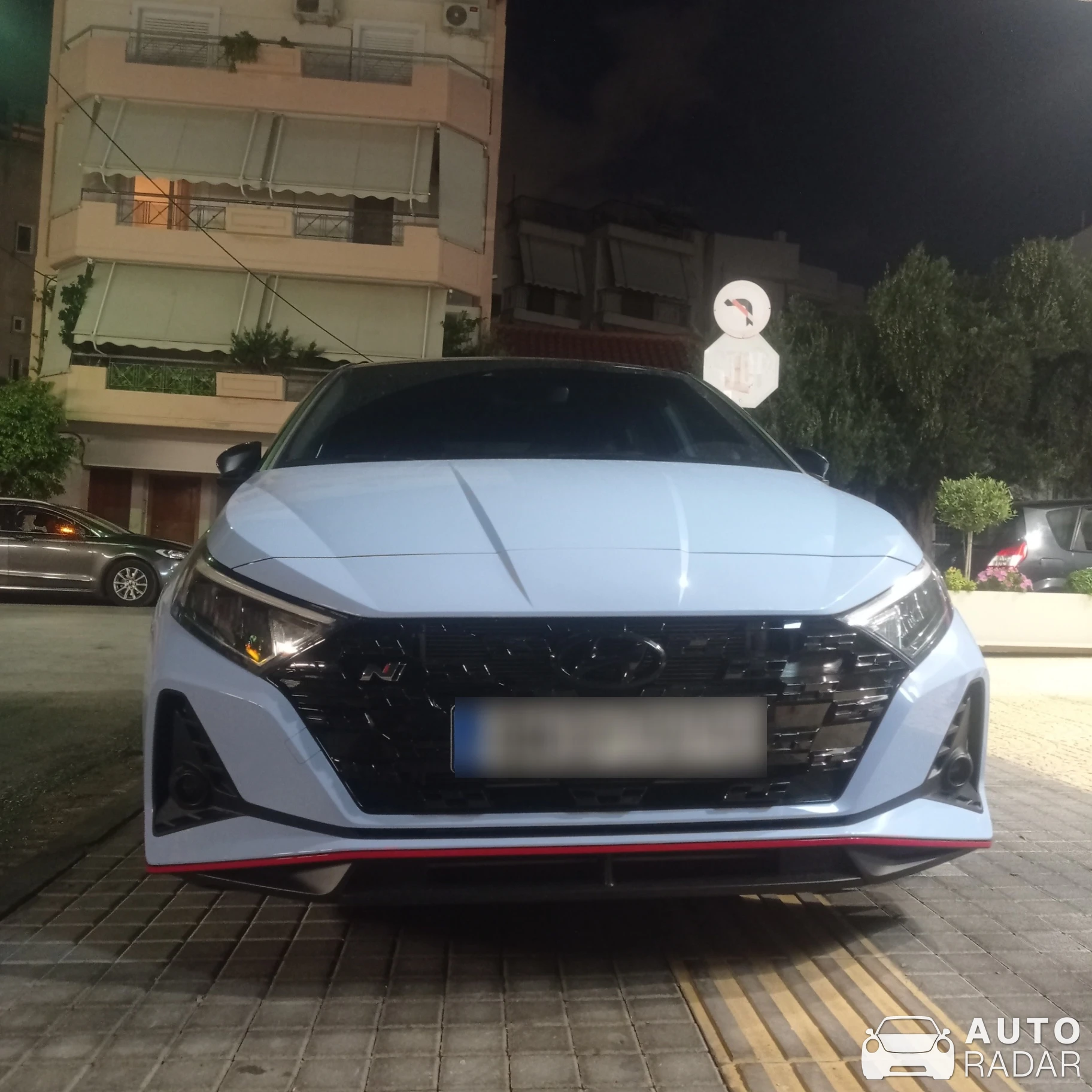 Hyundai i20 N spotted in Υμηττός, Ελλάδα