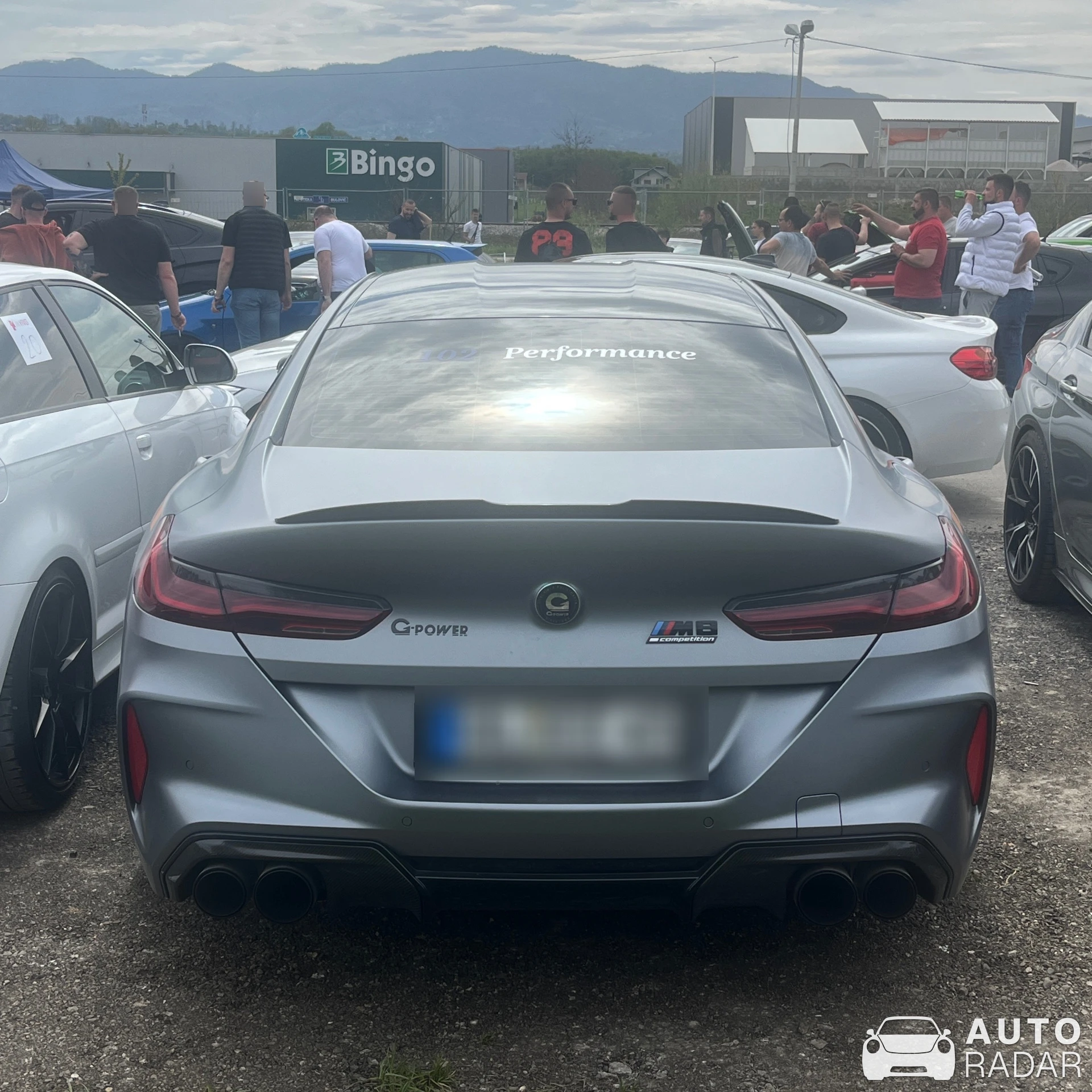 BMW G-Power M8 F93 Gran Coupé Competition spotted in Kovači