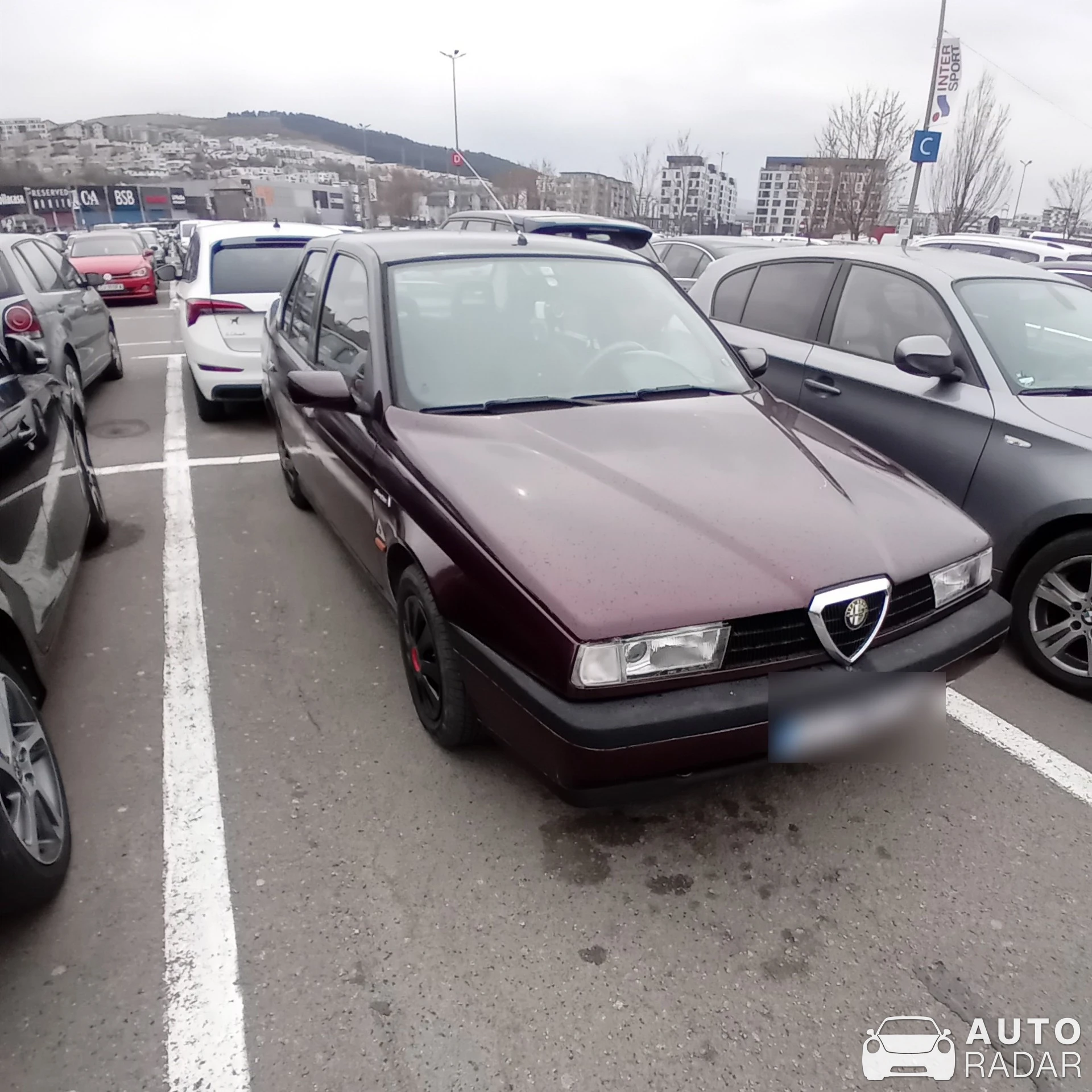 Alfa Romeo 155 Quadrifoglio spotted in Florești, Románia