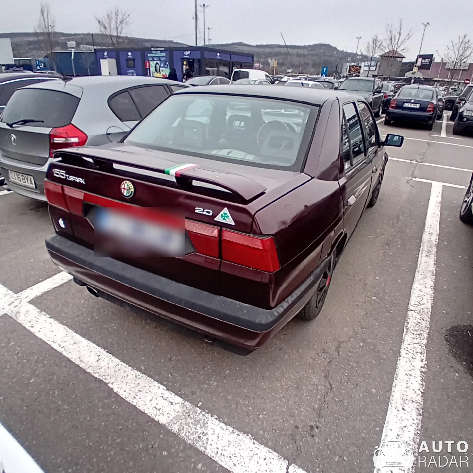 Alfa Romeo 155 Quadrifoglio spotted in Florești