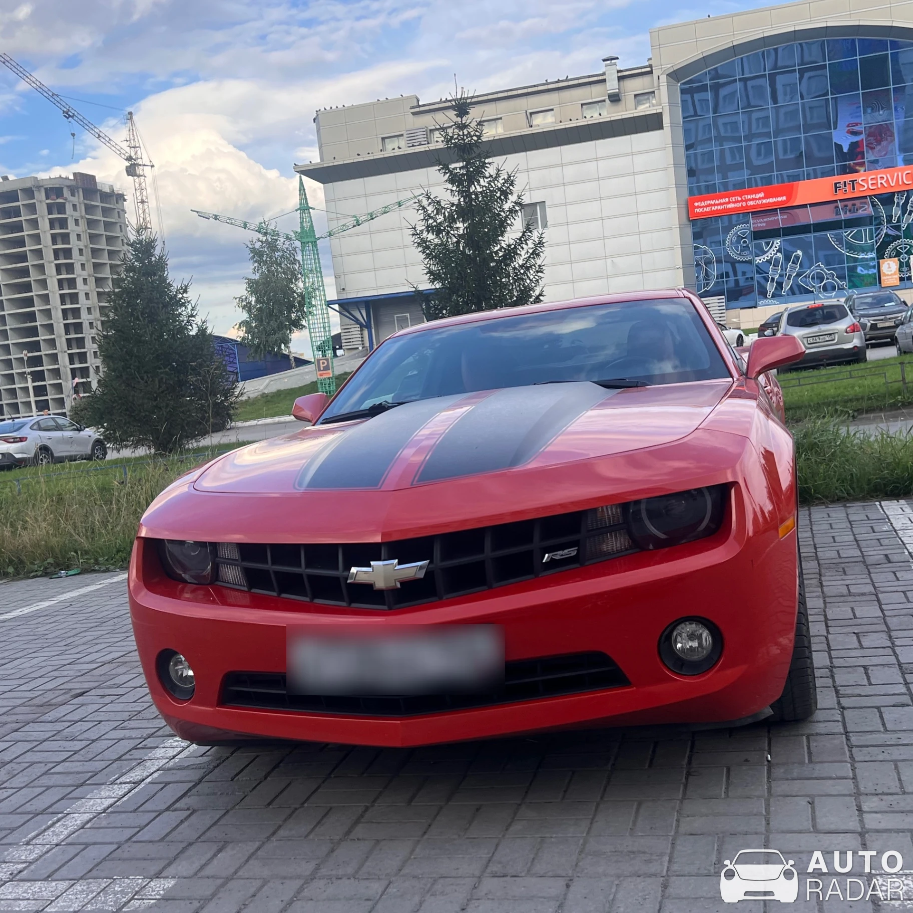 Chevrolet Camaro RS spotted in Кемерово, Россия