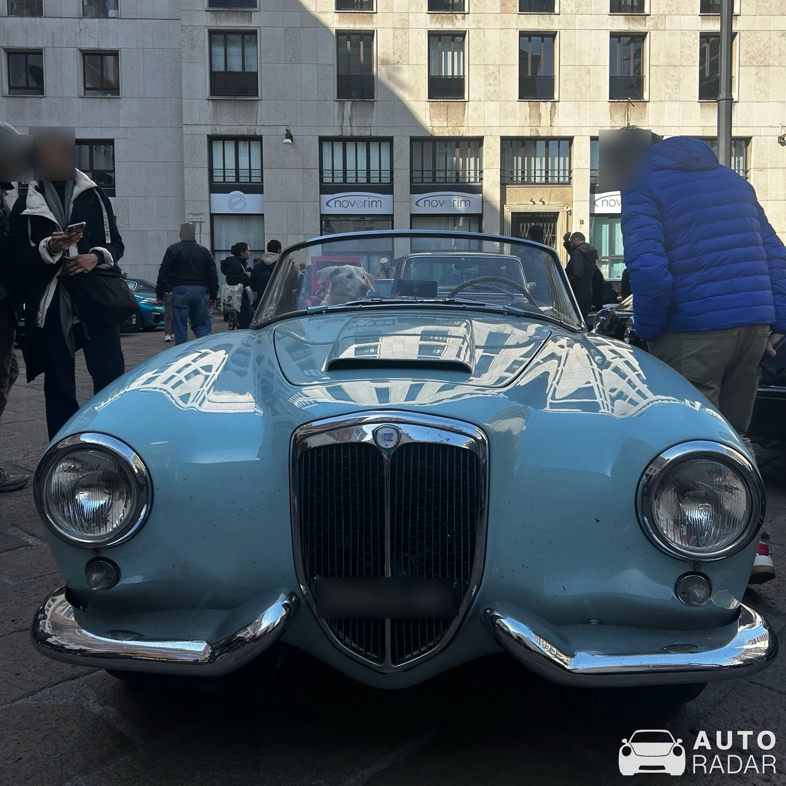 Lancia Aurelia B24 Spider spotted in Milano