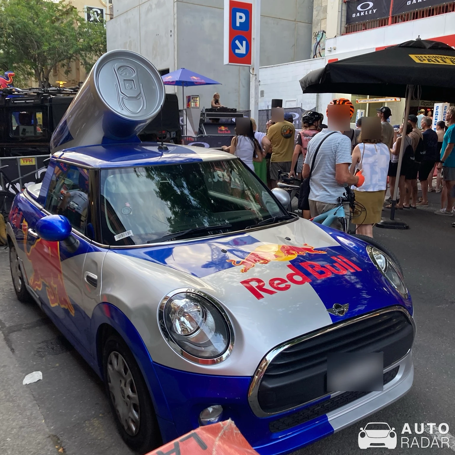 Mini Cooper Red Bull spotted in Adelaide, Australia