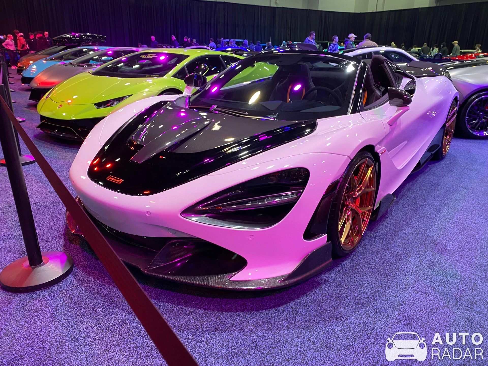 McLaren 720S Spider spotted in Detroit, United States