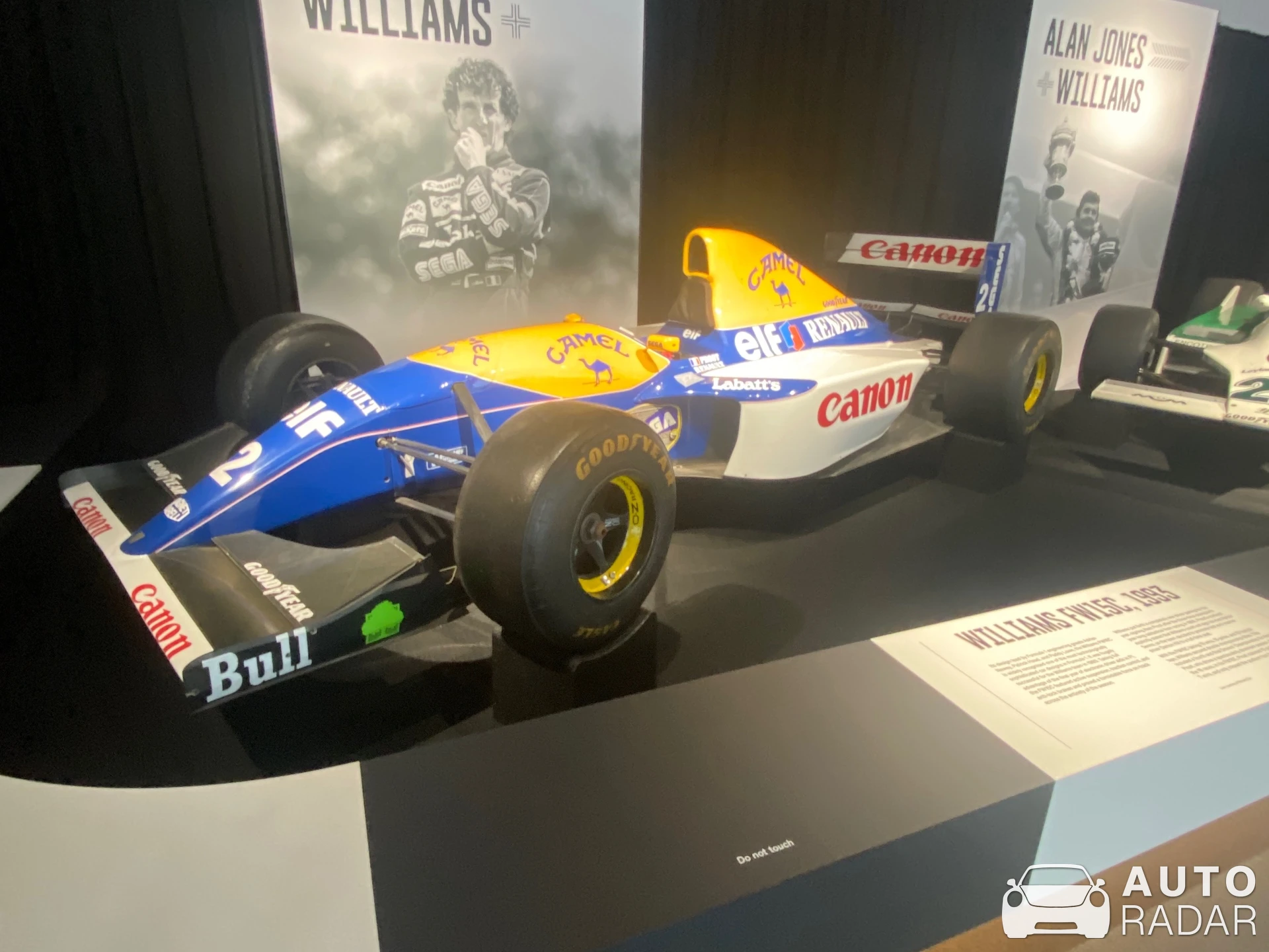Williams FW15 spotted in Melbourne