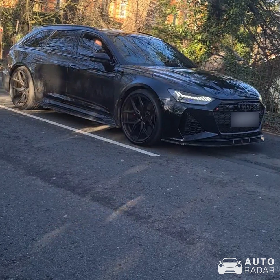 Audi RS6 Avant C8 spotted in Alderley Edge, United Kingdom