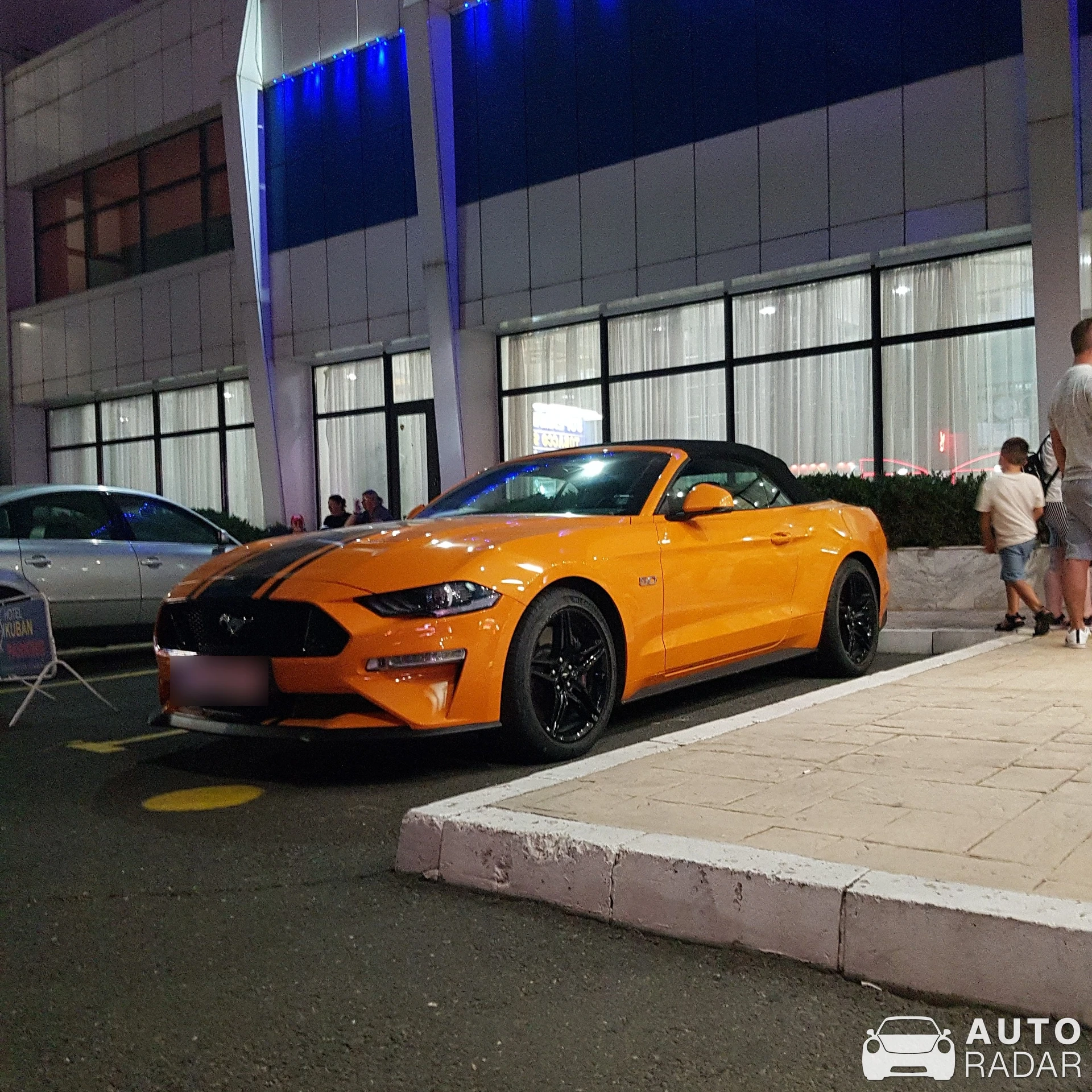 Ford Mustang GT Convertible spotted in Sunny Beach, Bulgaria