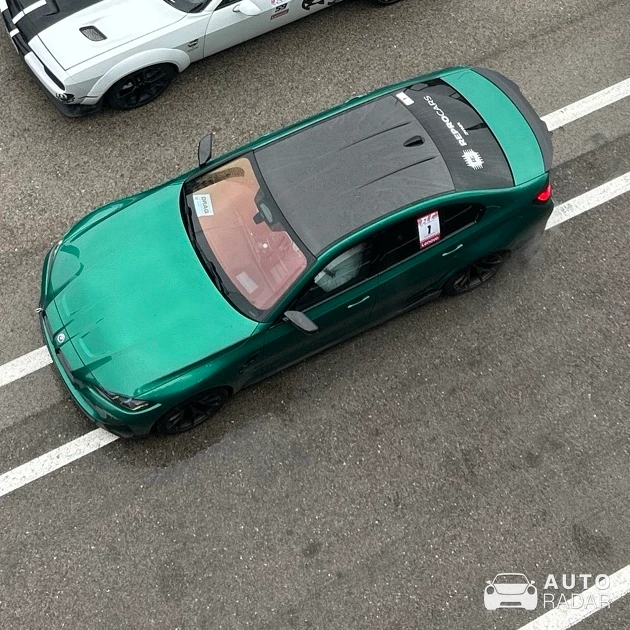 BMW M3 G80 Sedan Competition spotted in Madrid, España